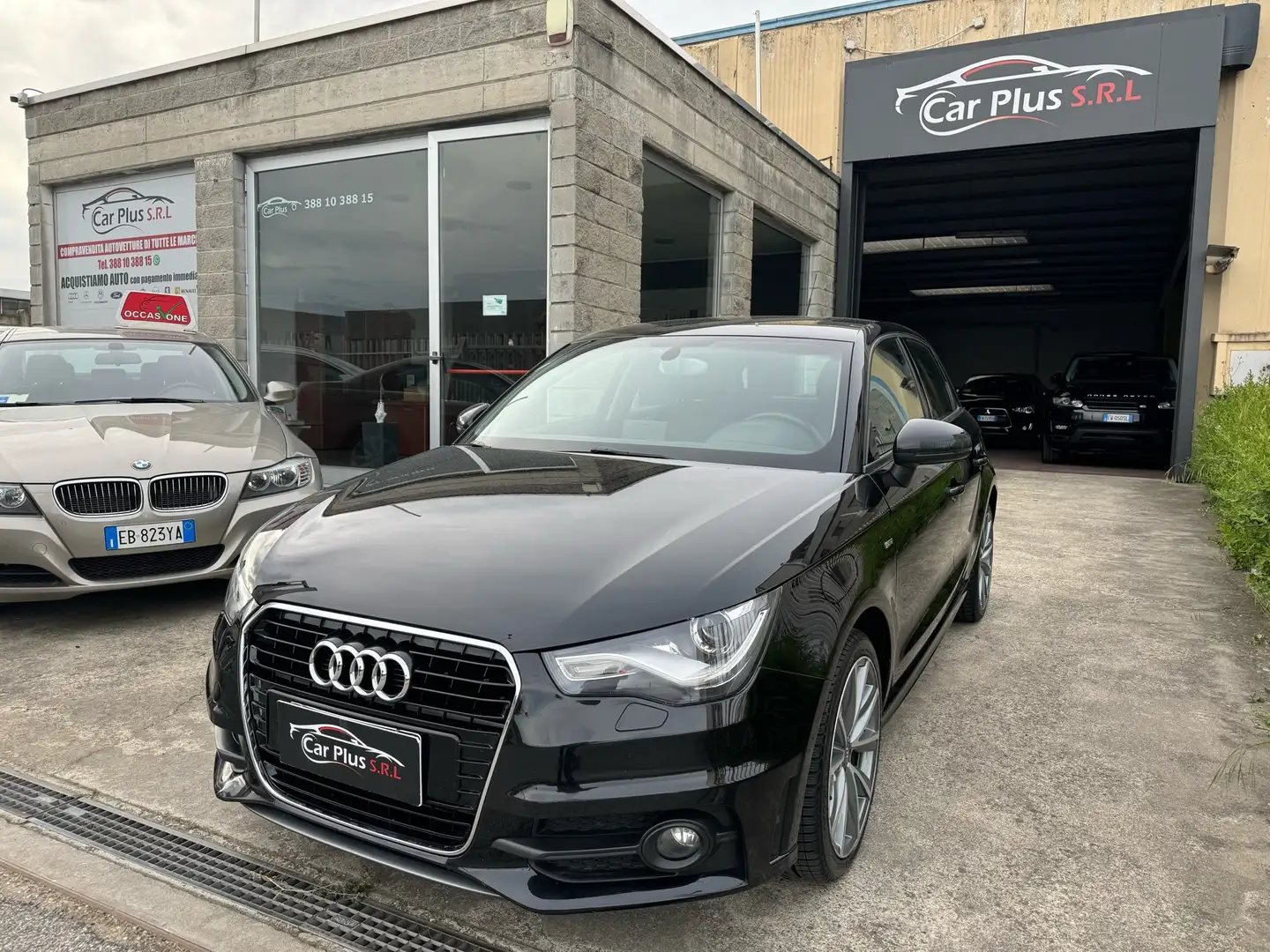 Audi A1 OK NEOPATENTATI A1 S Line Sportback 1.6 tdi 90cv Nero - 1