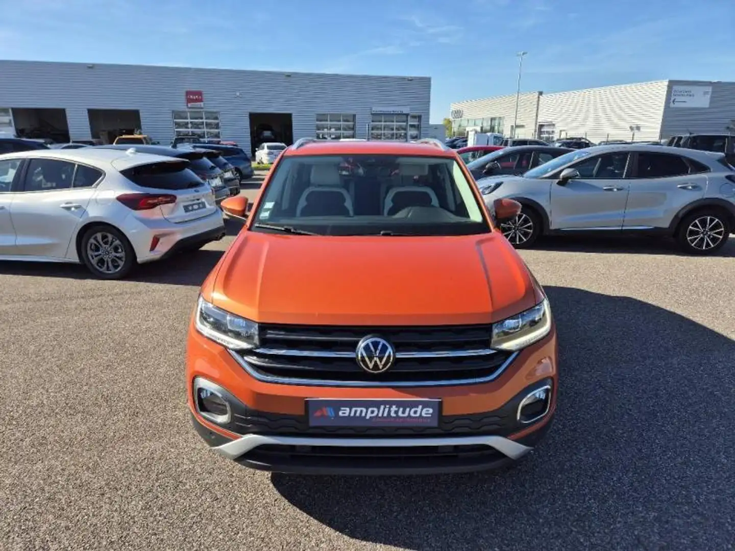 Volkswagen T-Cross 1.0 TSI 115ch Carat DSG7 Orange - 2