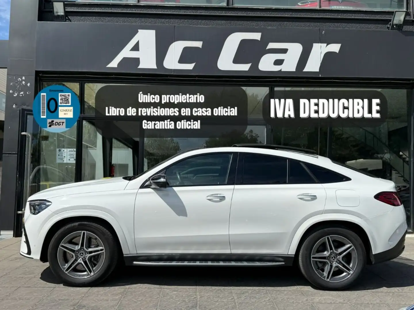 Mercedes-Benz GLE 400 4MATIC Blanc - 1