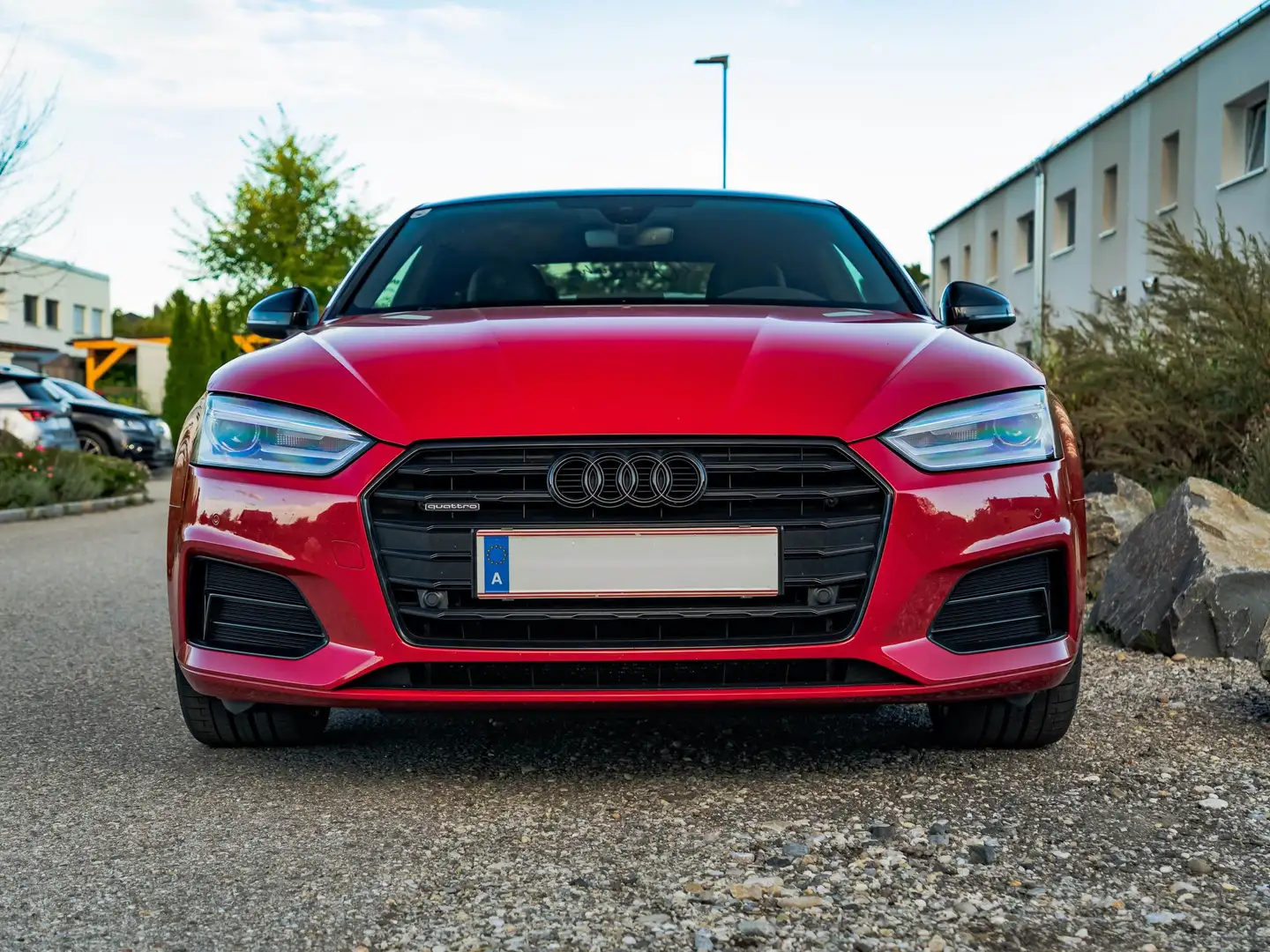 Audi A5 Coupé 2,0 TDI Quattro Sport 3x-SLine Rot - 2