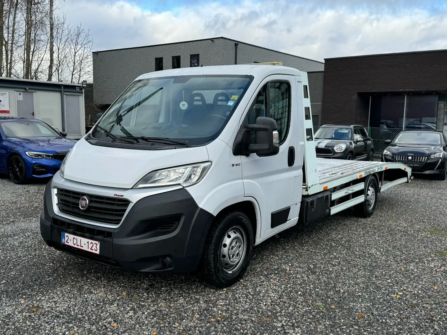 Fiat Ducato 2.3 Multijet Dépanneuse Blanc - 1