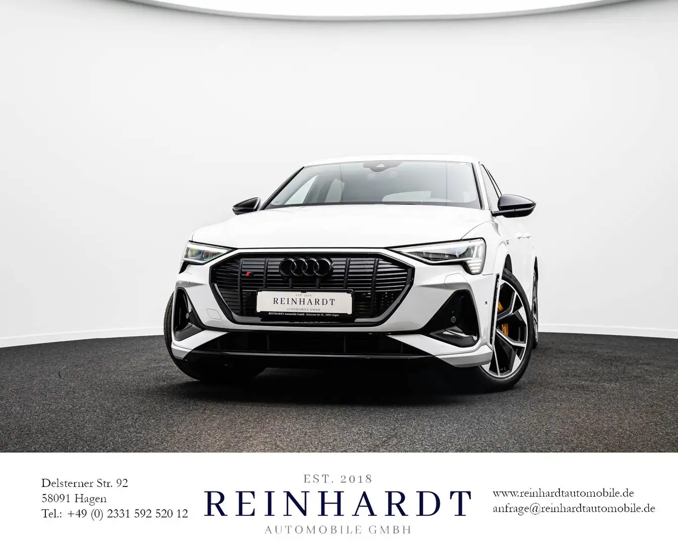 Audi e-tron S BLACK 21Z./PANO/MATRIX/KEYLESS/KAM./SHZ Blanco - 1