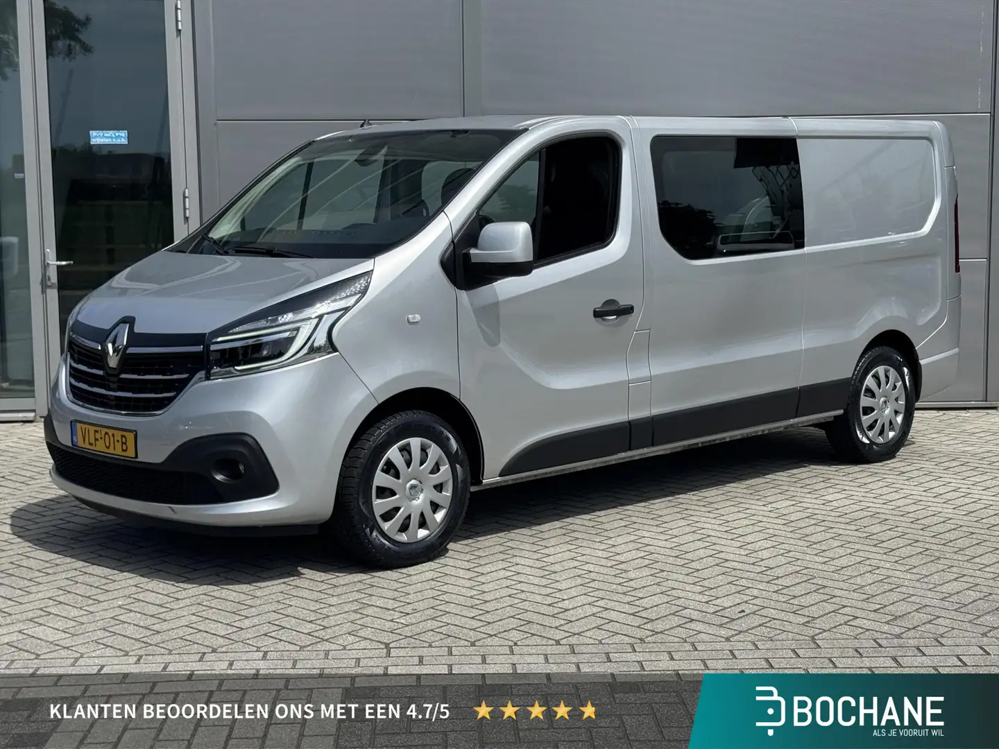 Renault Trafic 2.0 dCi 145 T29 L2H1 Automaat Comfort Dubbelcabine Grijs - 1