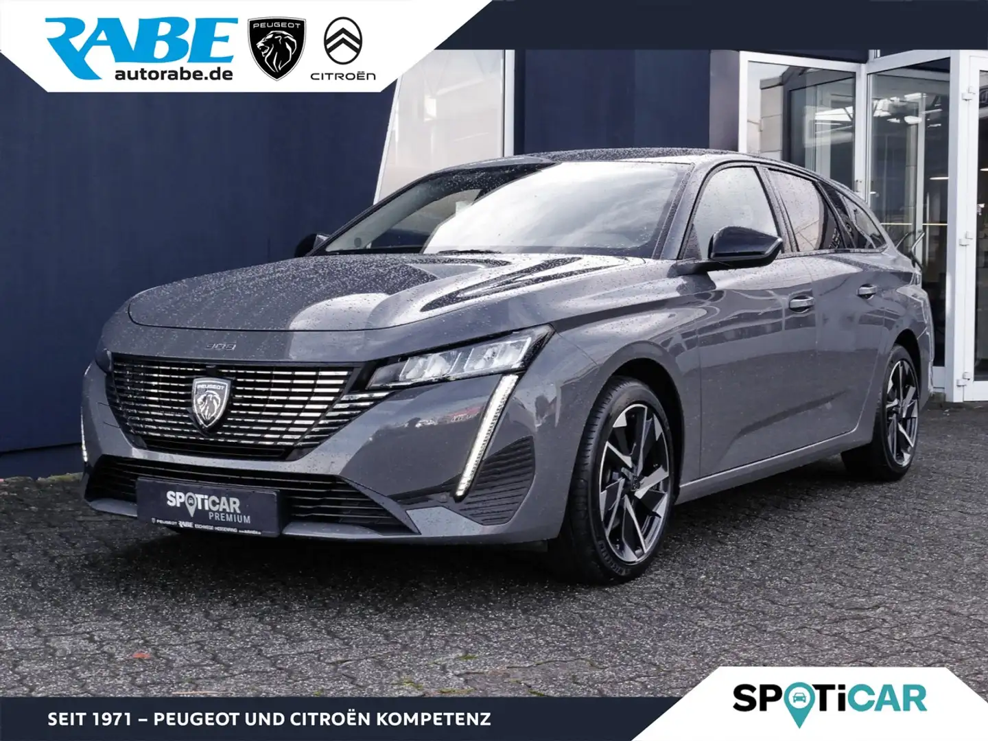 Peugeot 308 SW 130 PT Aut.+Navi+AHK+ACC+Kamera+Keyless Klima Gris - 1