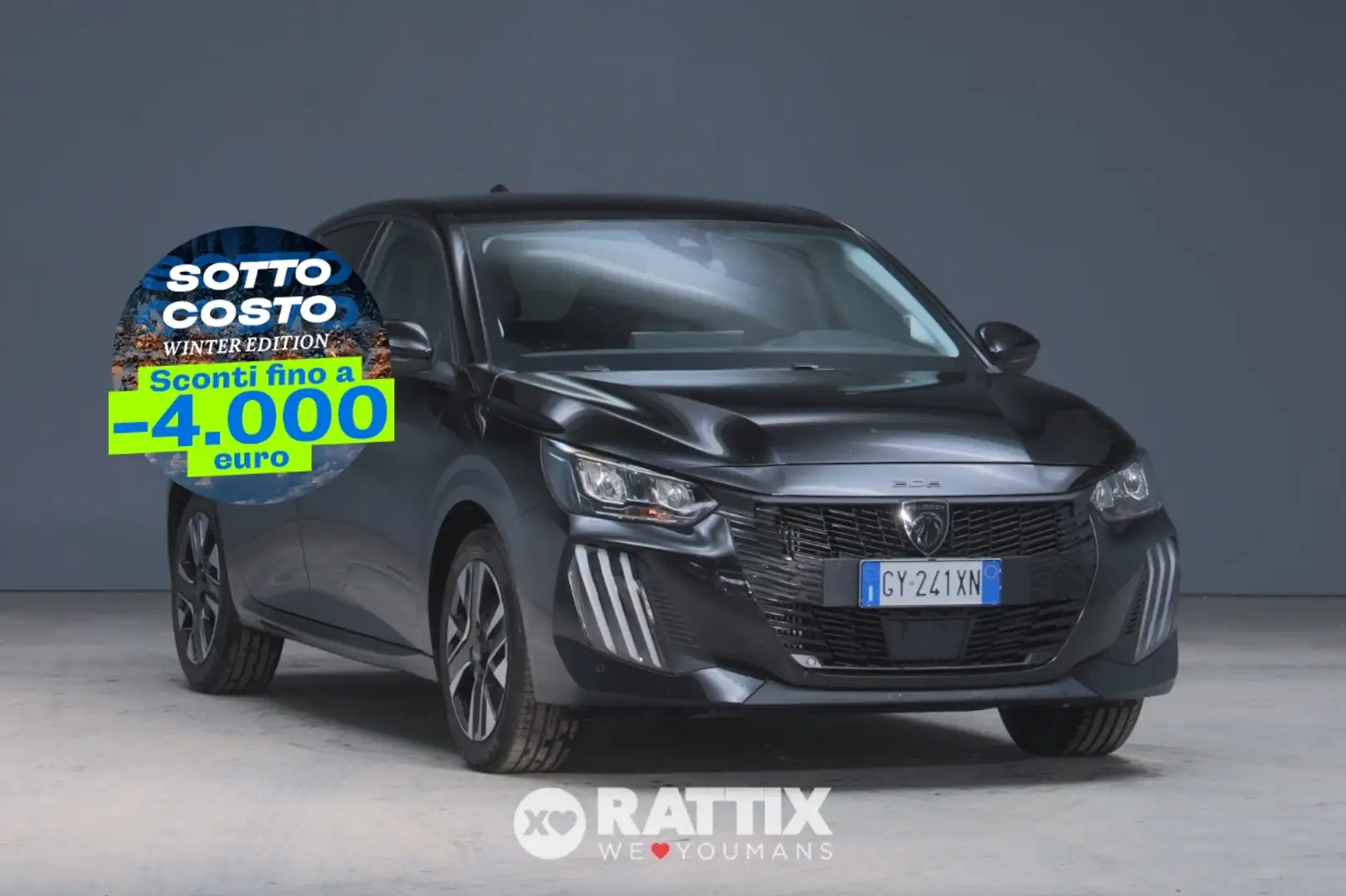 Peugeot 208 1.2 puretech 100CV Allure Schwarz - 1