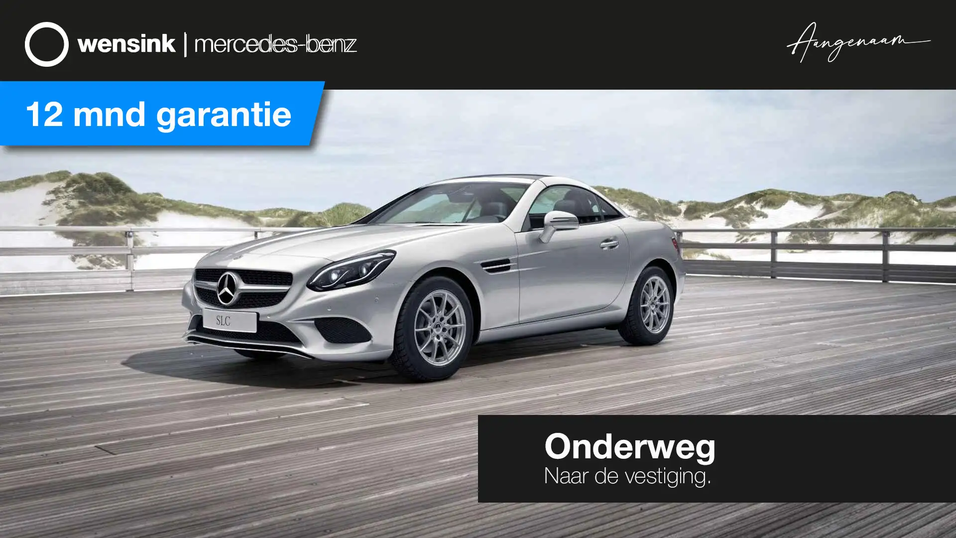 Mercedes-Benz SLC 180 | Nekverwarming | Stoelverwarming | Navigatie | Na Grijs - 1