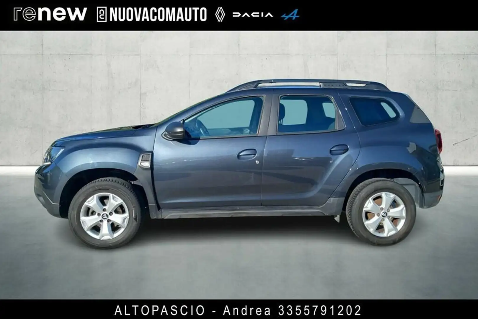 Dacia Duster 1.5 blue dci Comfort 4x2 s&s 115cv my19 Grigio - 2