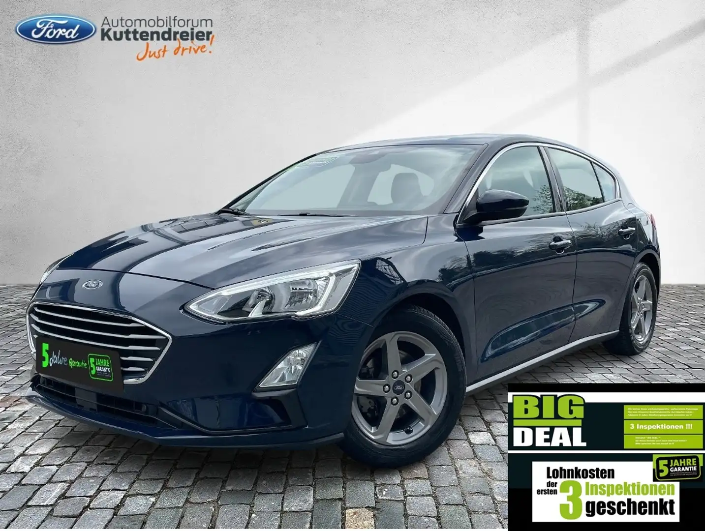 Ford Focus 5tg Cool & Connect Navi 2xPDC Tempomat Blau - 1