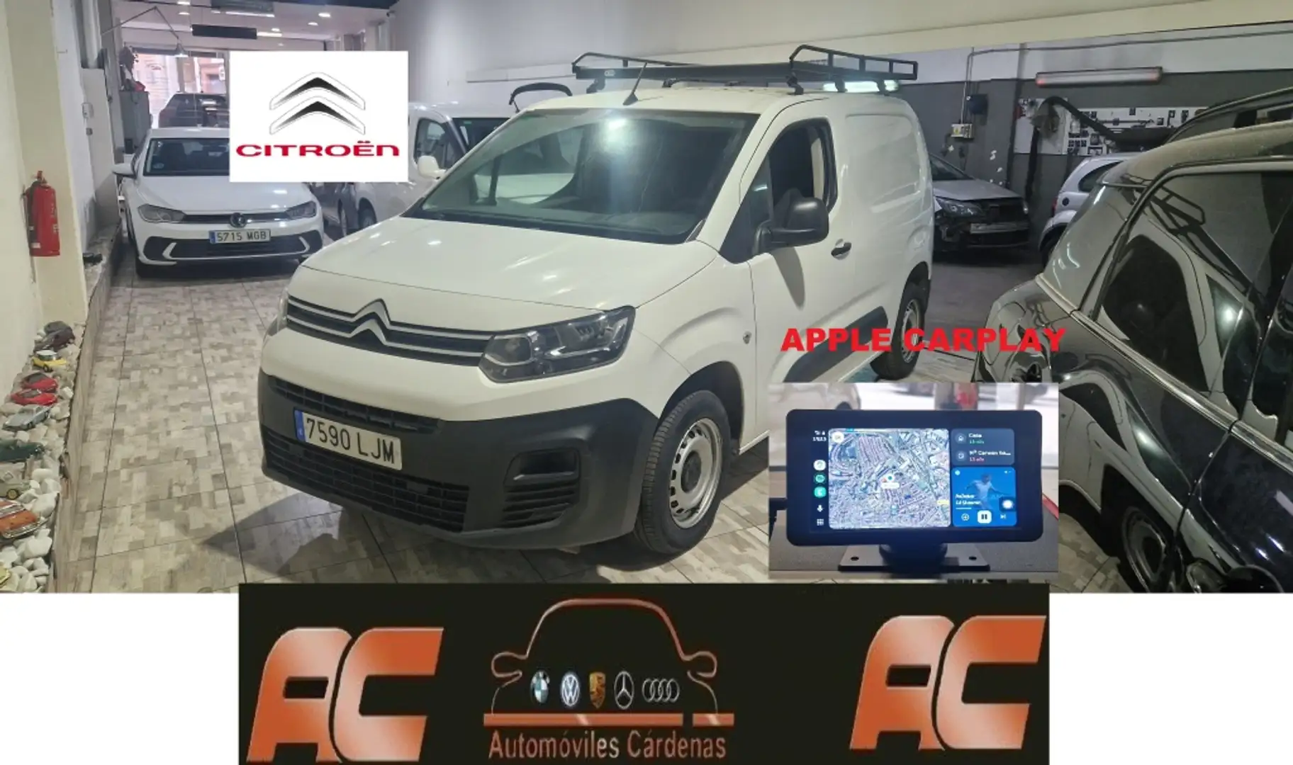 Citroen Berlingo Van BlueHDi S&S Talla M Club 100 Weiß - 1