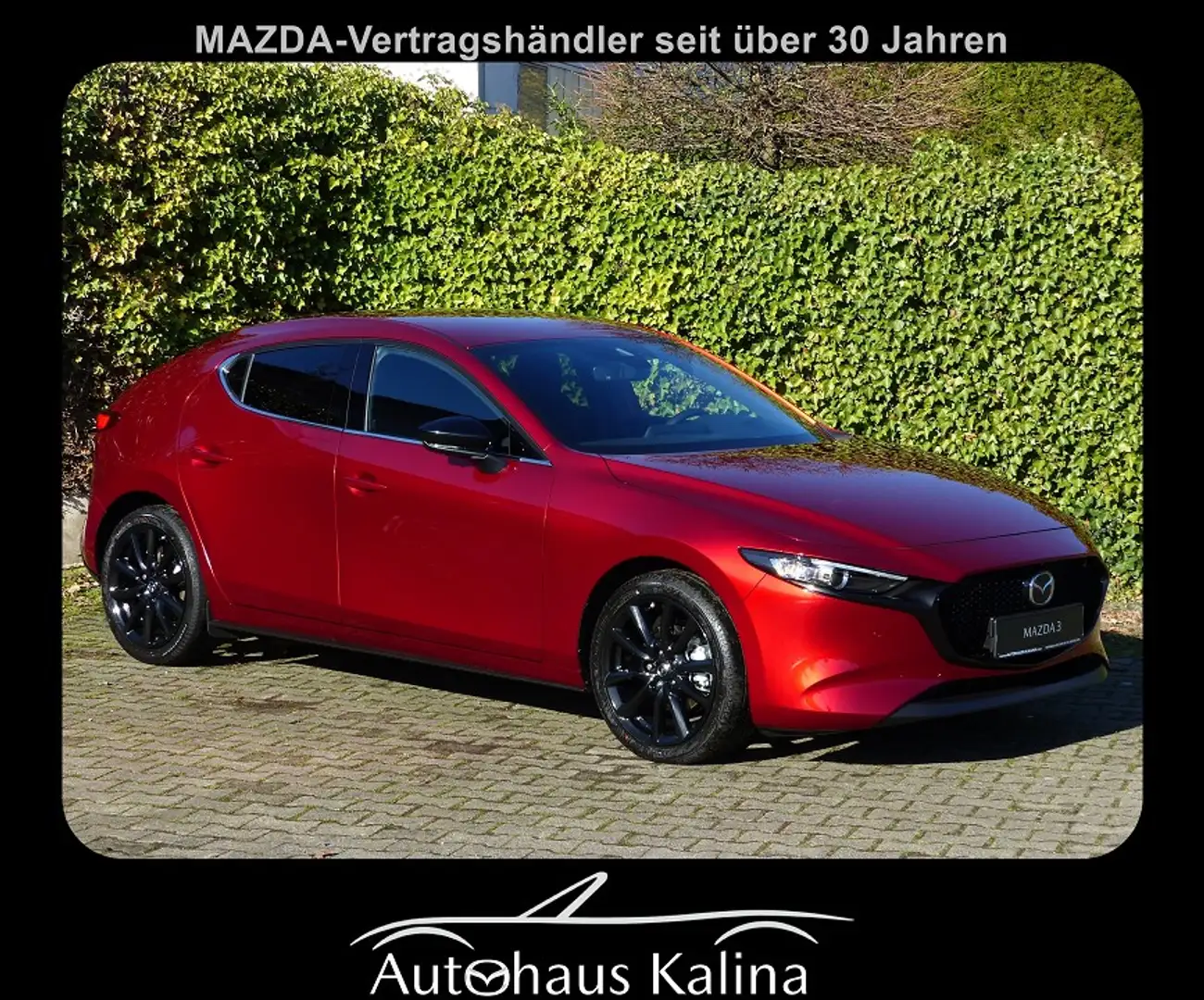 Mazda 3 S SKYACTIV-G 2.0 M Hybrid 6GS AL-HOMURA PRE-P Red - 1