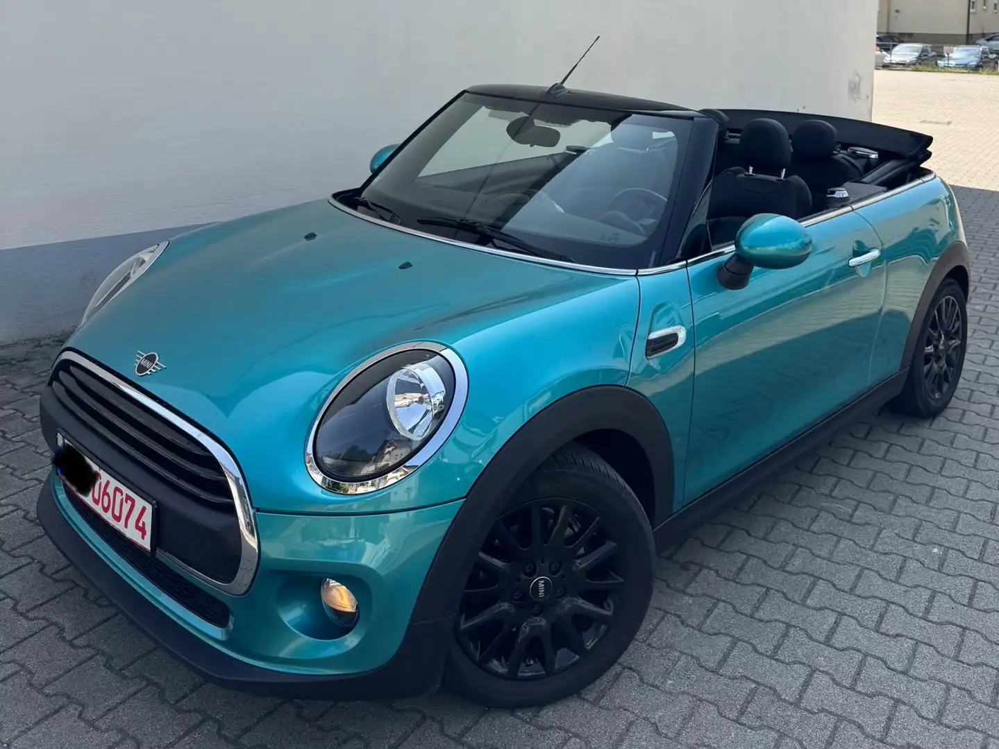 MINI One Cabrio One, Voll Leder , Display groß, GARANTIE Albastru - 1