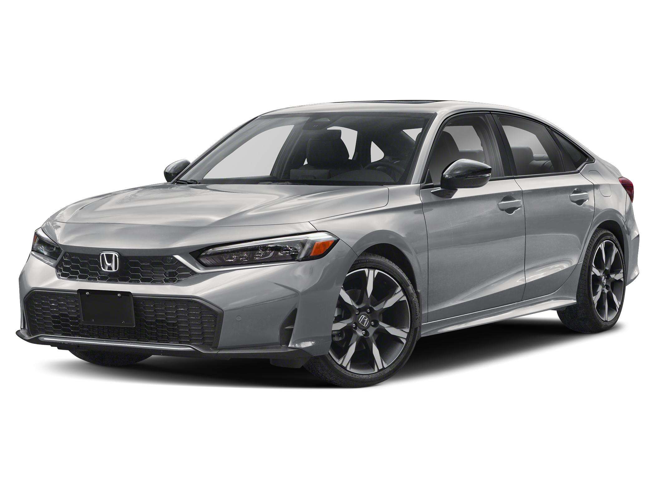 Silver 2026 Honda Civic Hybrid Sedan Front-Wheel Drive Automatic
