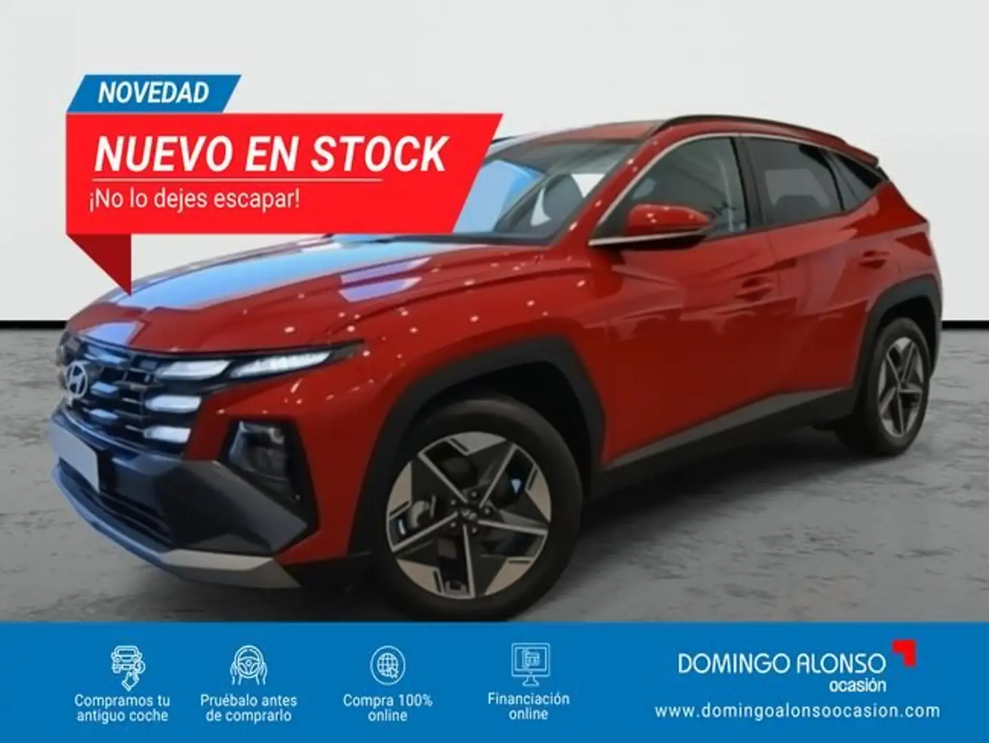 Hyundai TUCSON Nuevo  1.6 T-GDi 119 kW (160 CV) Híbrido 48V iMT6 Rojo - 1