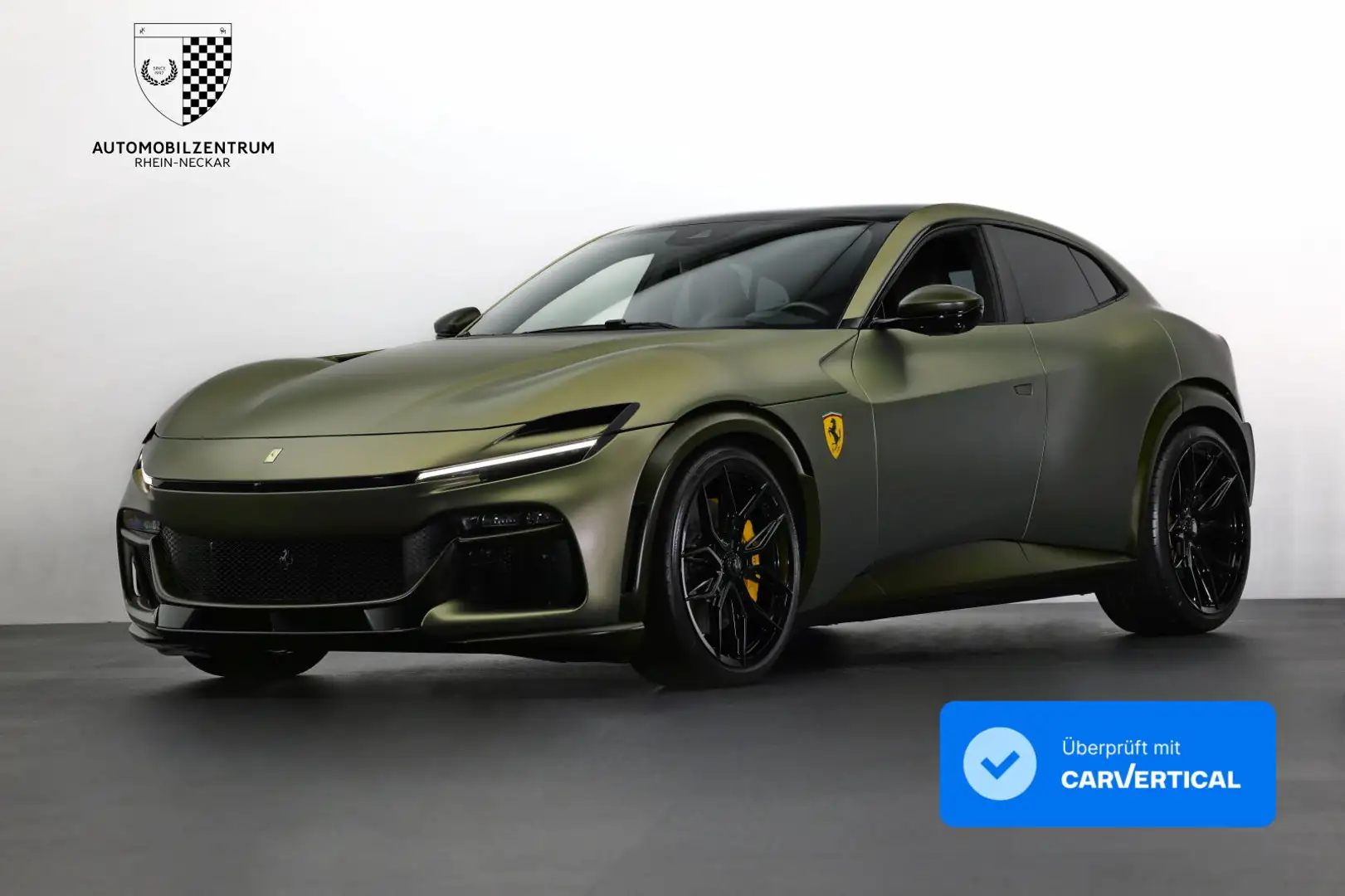 Ferrari Purosangue Purosangue FullGreenCarbon/NOVITEC/Massage/PPF Groen - 1