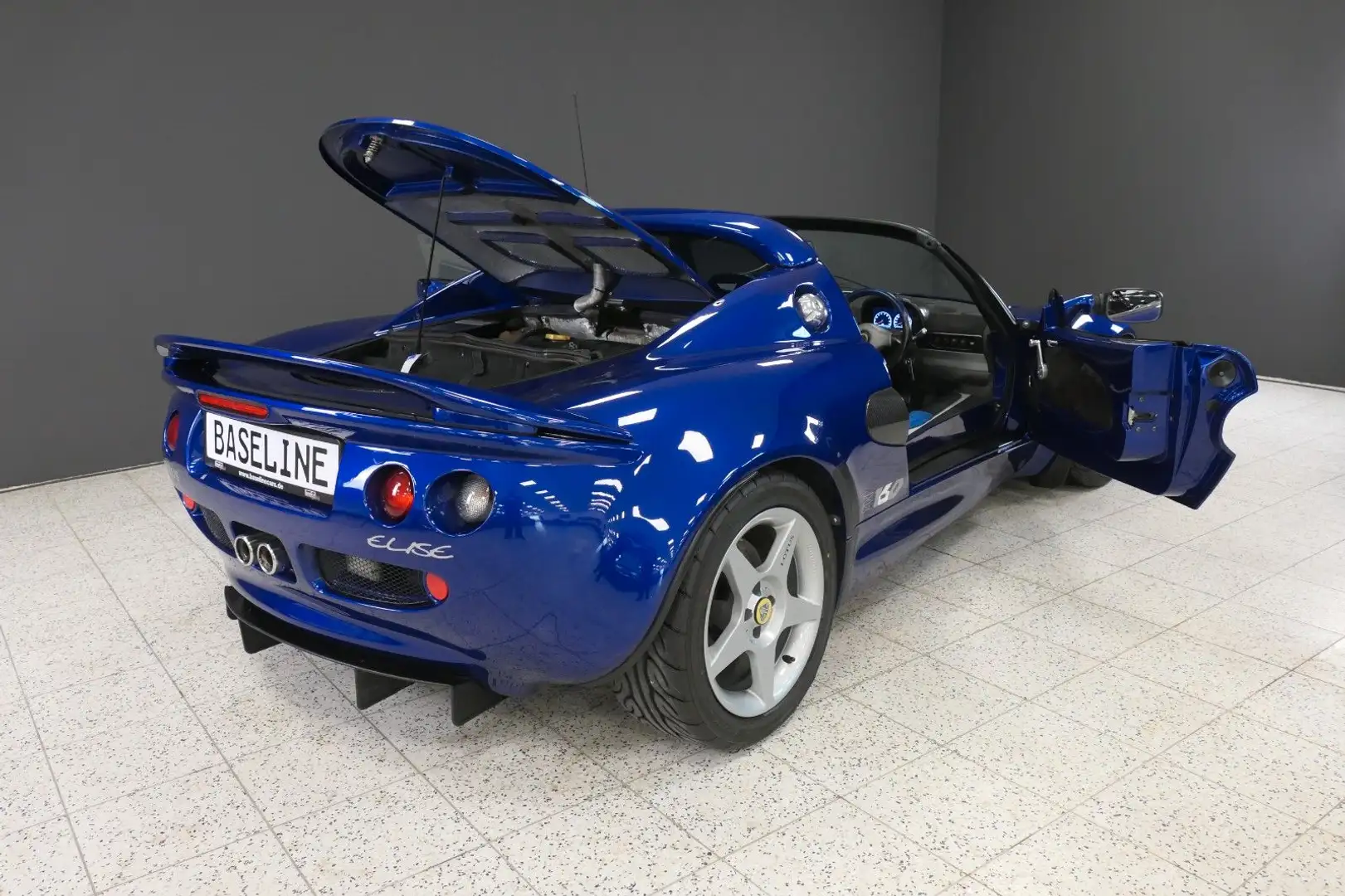 Lotus Elise S1 Sport 160 Replika - RHD Blau - 2