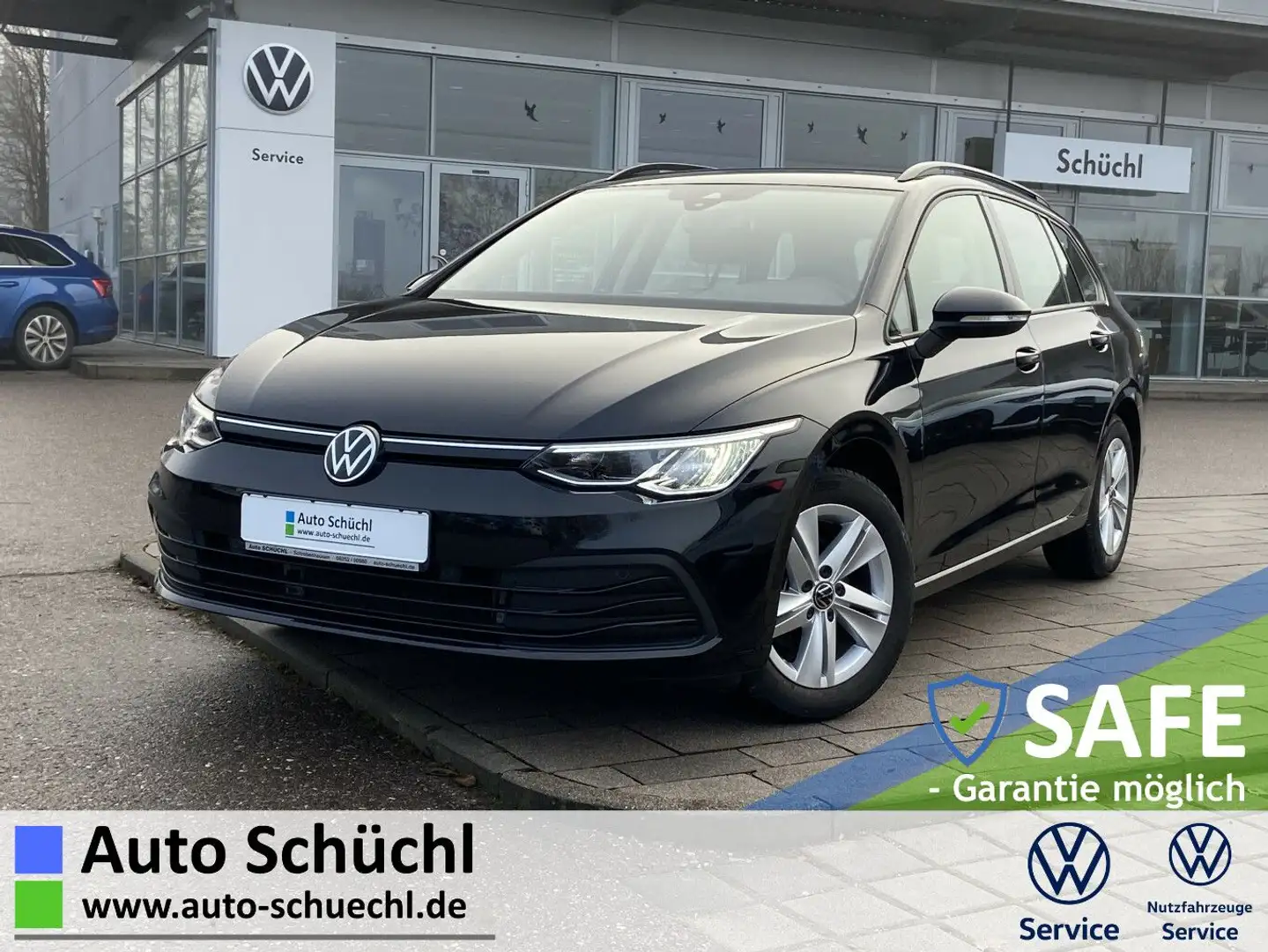 Volkswagen Golf Variant 1.5 TSI DSG LIFE AHK+APP-CONNECT+AC Schwarz - 1