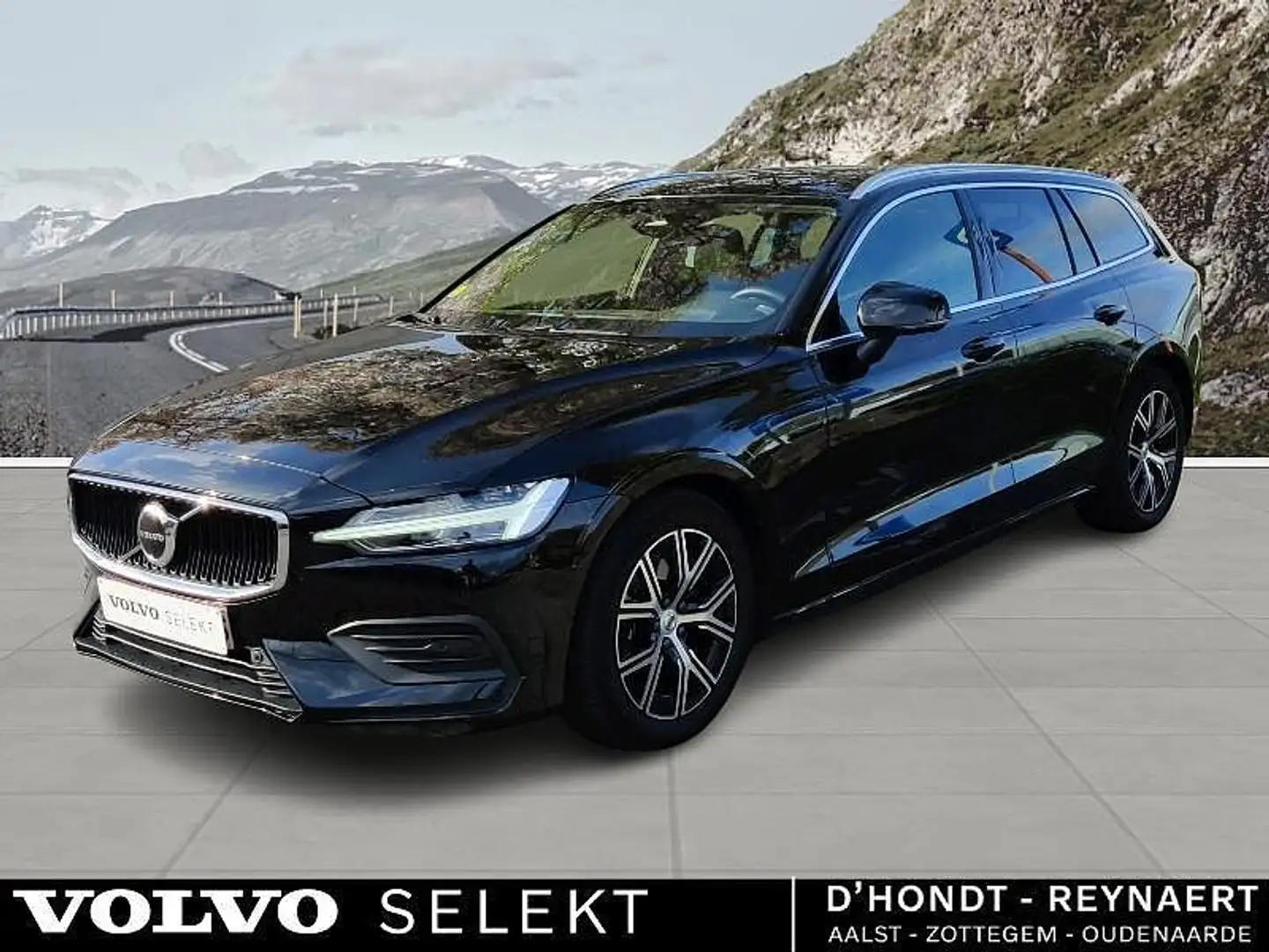 Volvo V60 Core B4 mild hybrid Diesel Zwart - 1