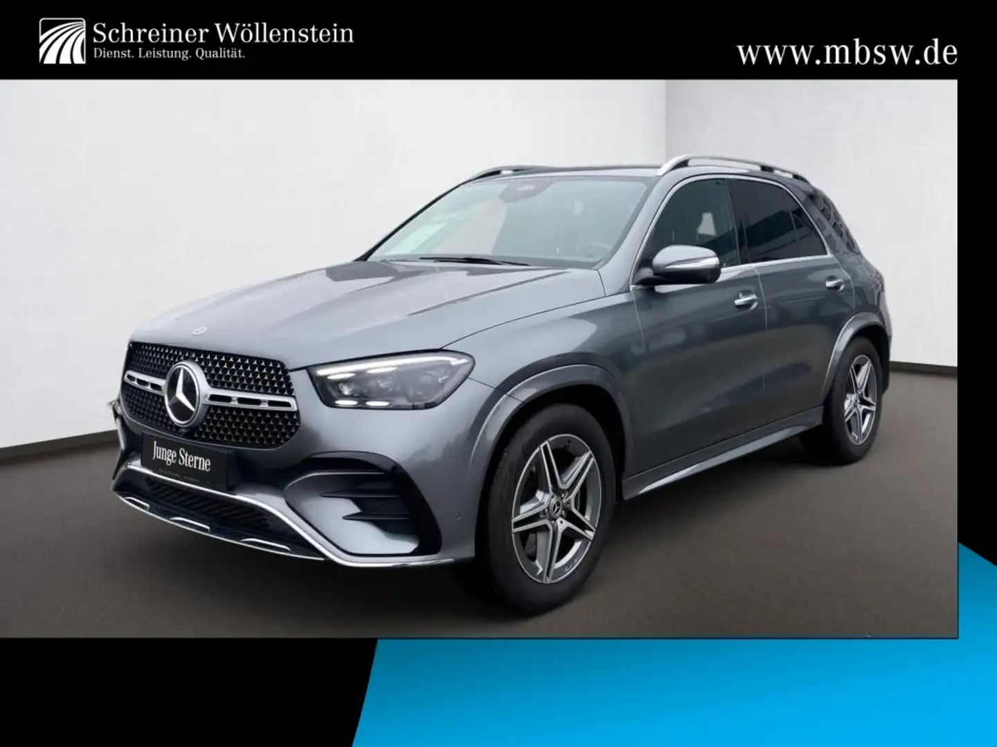 Mercedes-Benz GLE 300 d 4M AMG*AHK*AIRMATIC*MBEAM*360°KAMERA* Gris - 1