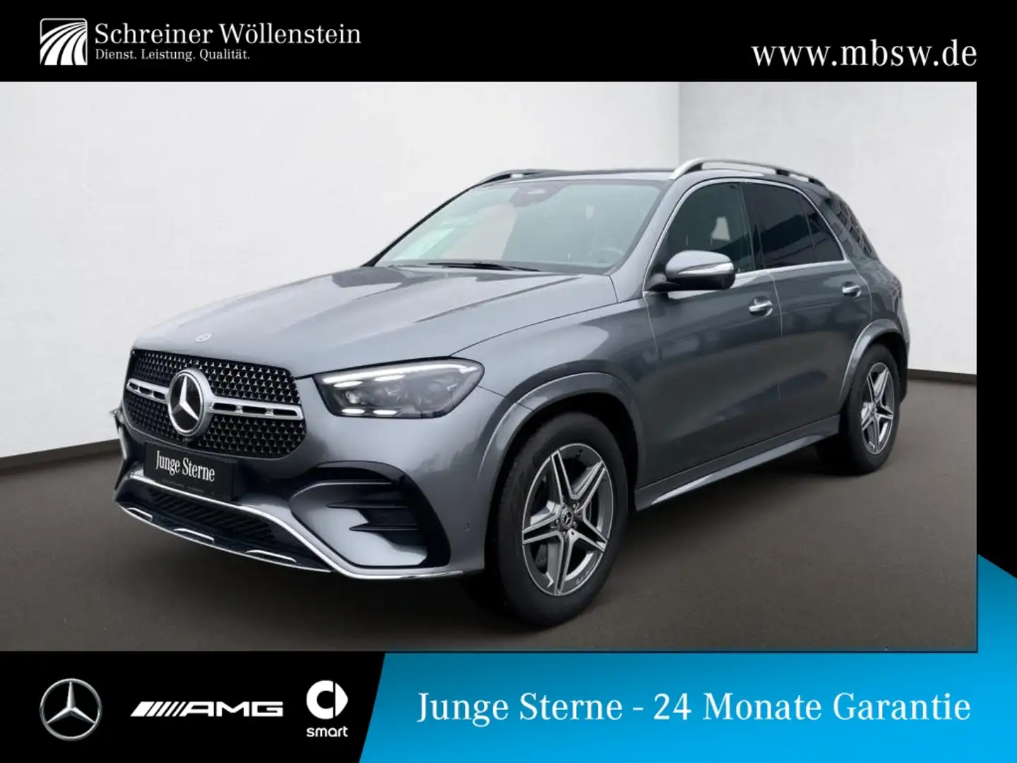 Mercedes-Benz GLE 300 d 4M AMG*AHK*AIRMATIC*MBEAM*360°KAMERA* Gris - 1
