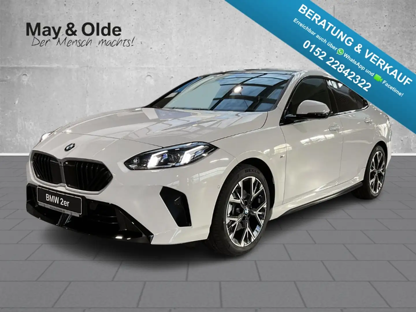 BMW 220 Gran Coupe M-Sport Head-Up ACC H/K Adap.LED Weiß - 1