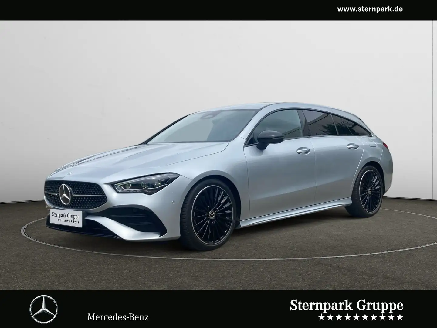 Mercedes-Benz CLA 250 CLA 250 4M SB AMG Advanced Plus DISTRO+Burm.+19" Argent - 1