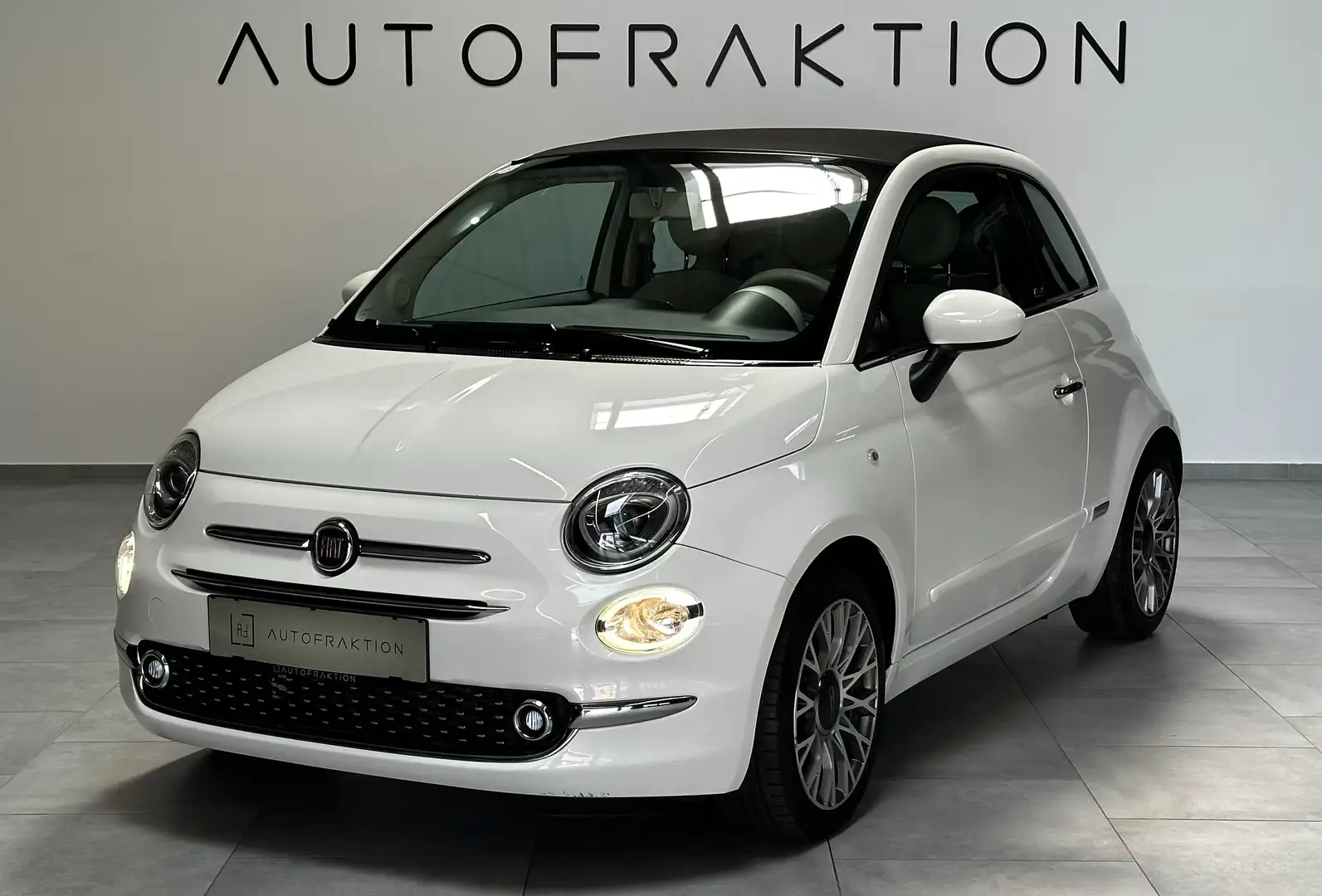 Fiat 500 Cabrio Lounge Weiß - 1