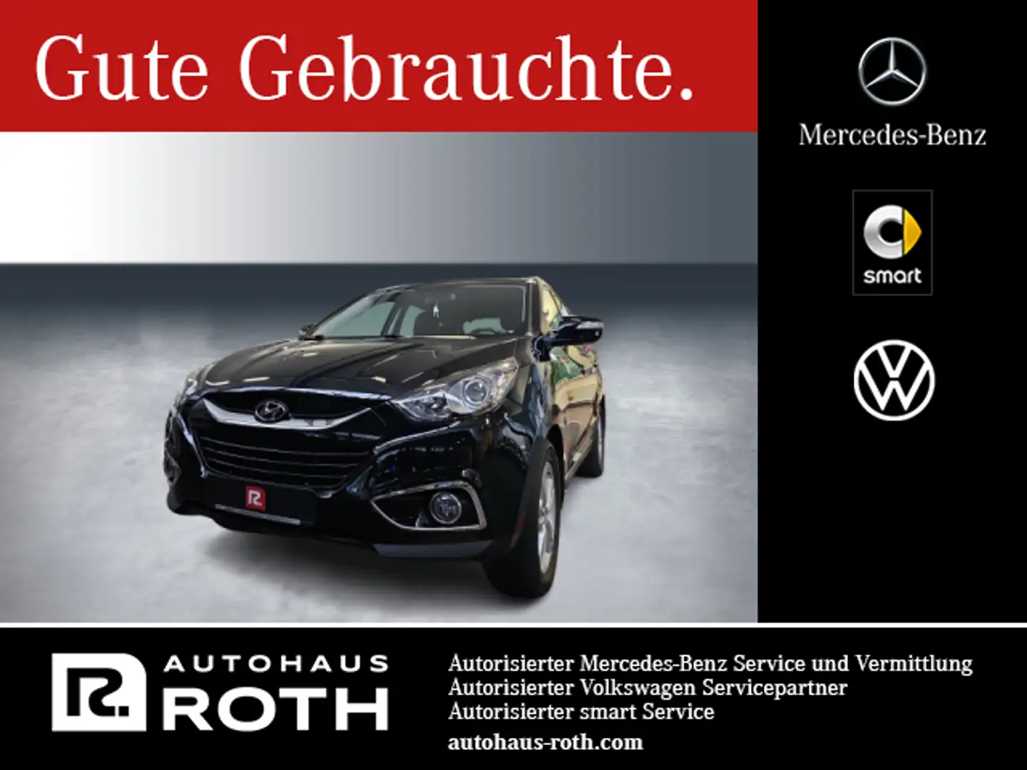 Hyundai iX35 ix35 Klimautomatik Bluetooth LM-Felgen Negro - 1