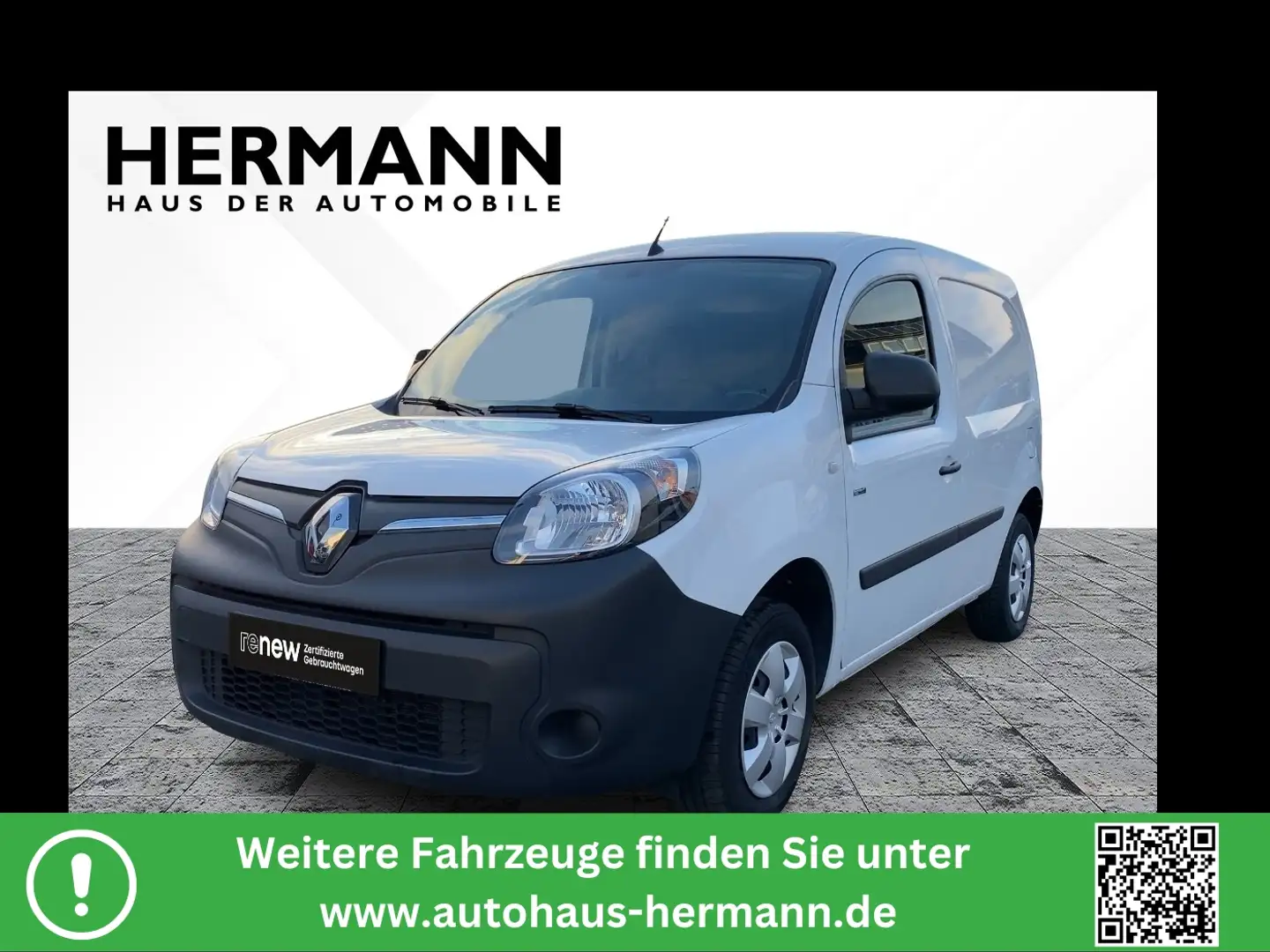 Renault Kangoo 33 (Kauf-Batterie) Z.E. AUT*Facelift Weiß - 1
