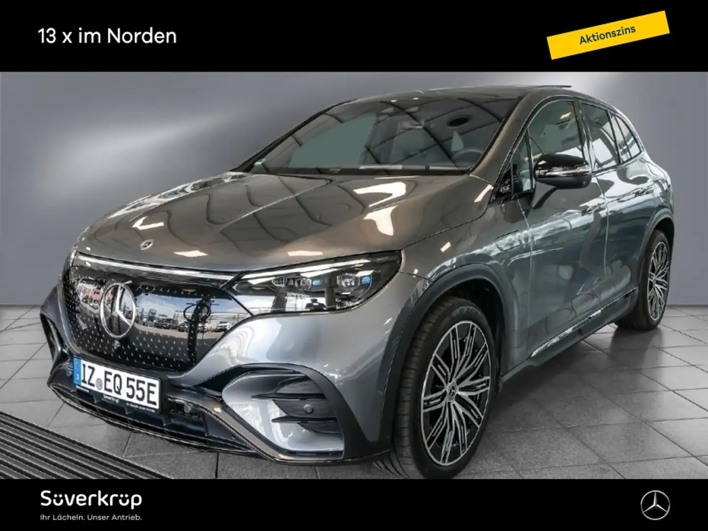 Mercedes-Benz EQE SUV EQE 350 4M SUV BURM AMG NIGHT PREMIUM DISTR 360 Gri - 2