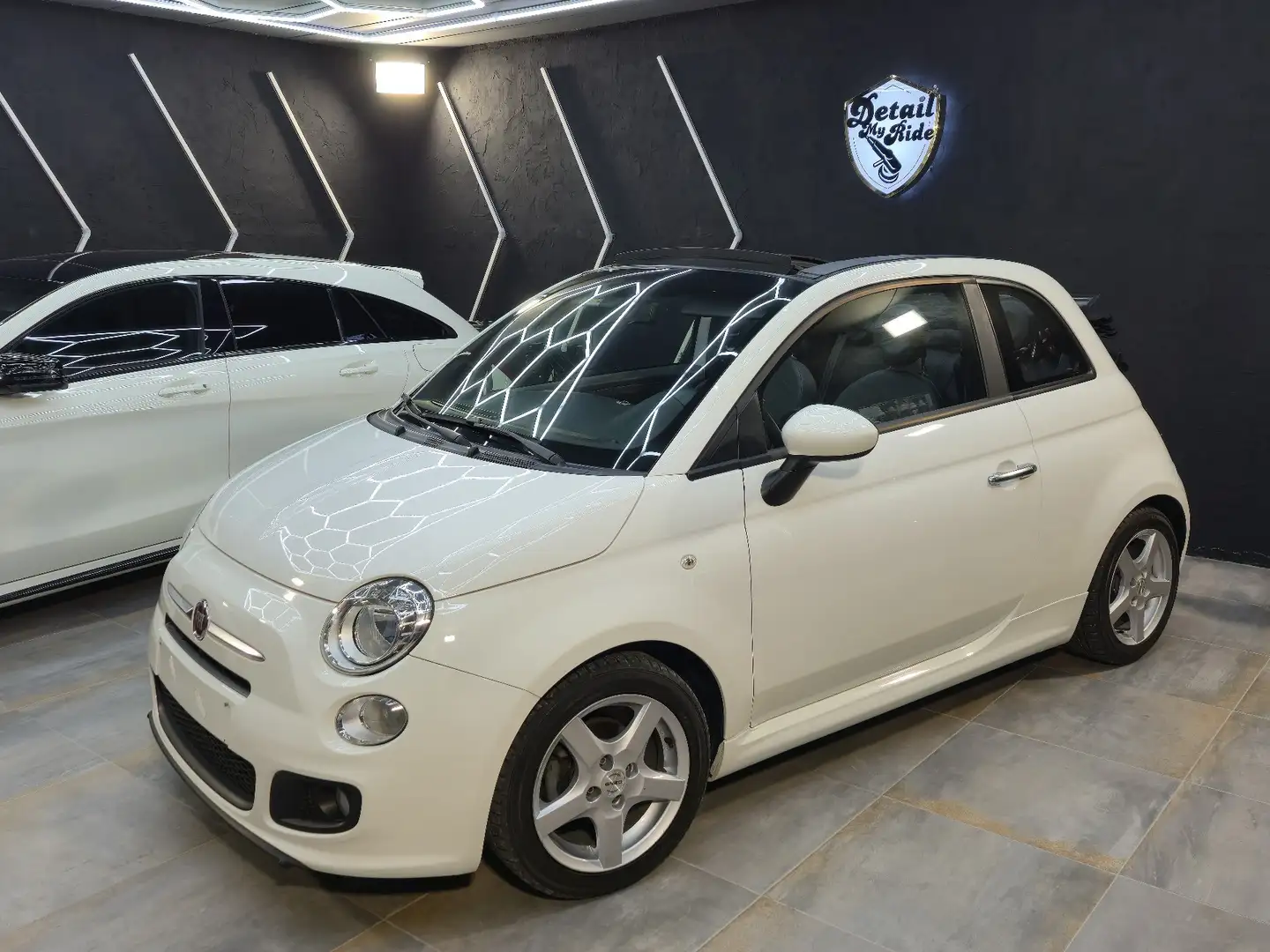 Fiat 500C Sport Blanc - 1