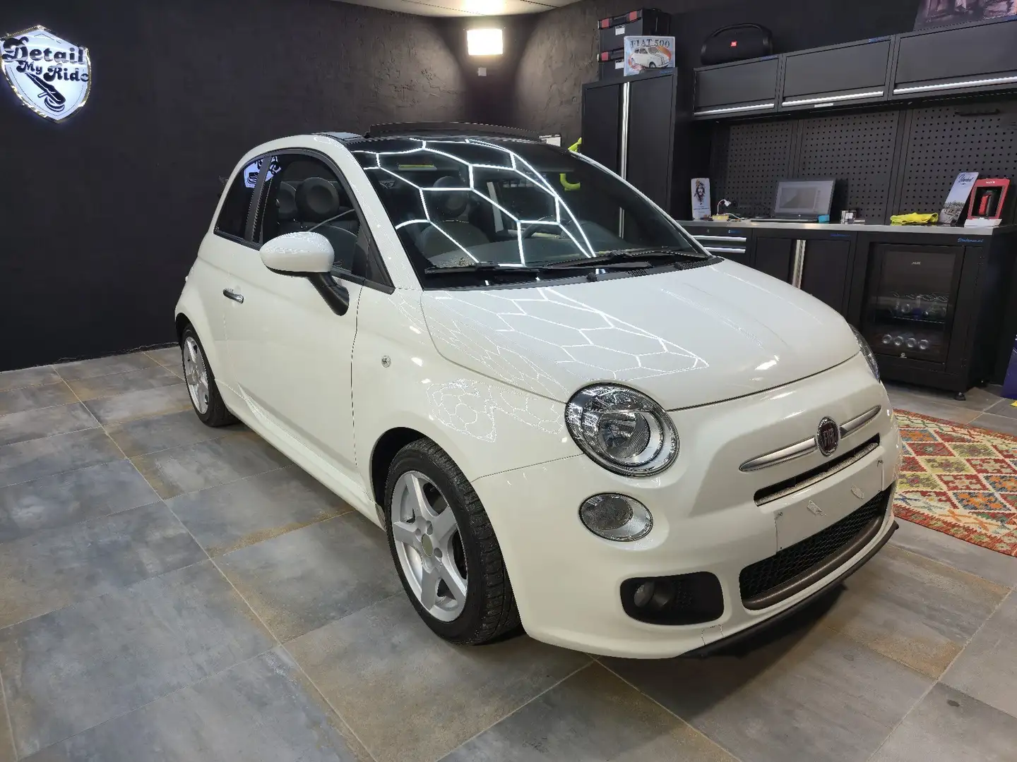 Fiat 500C Sport Blanc - 2