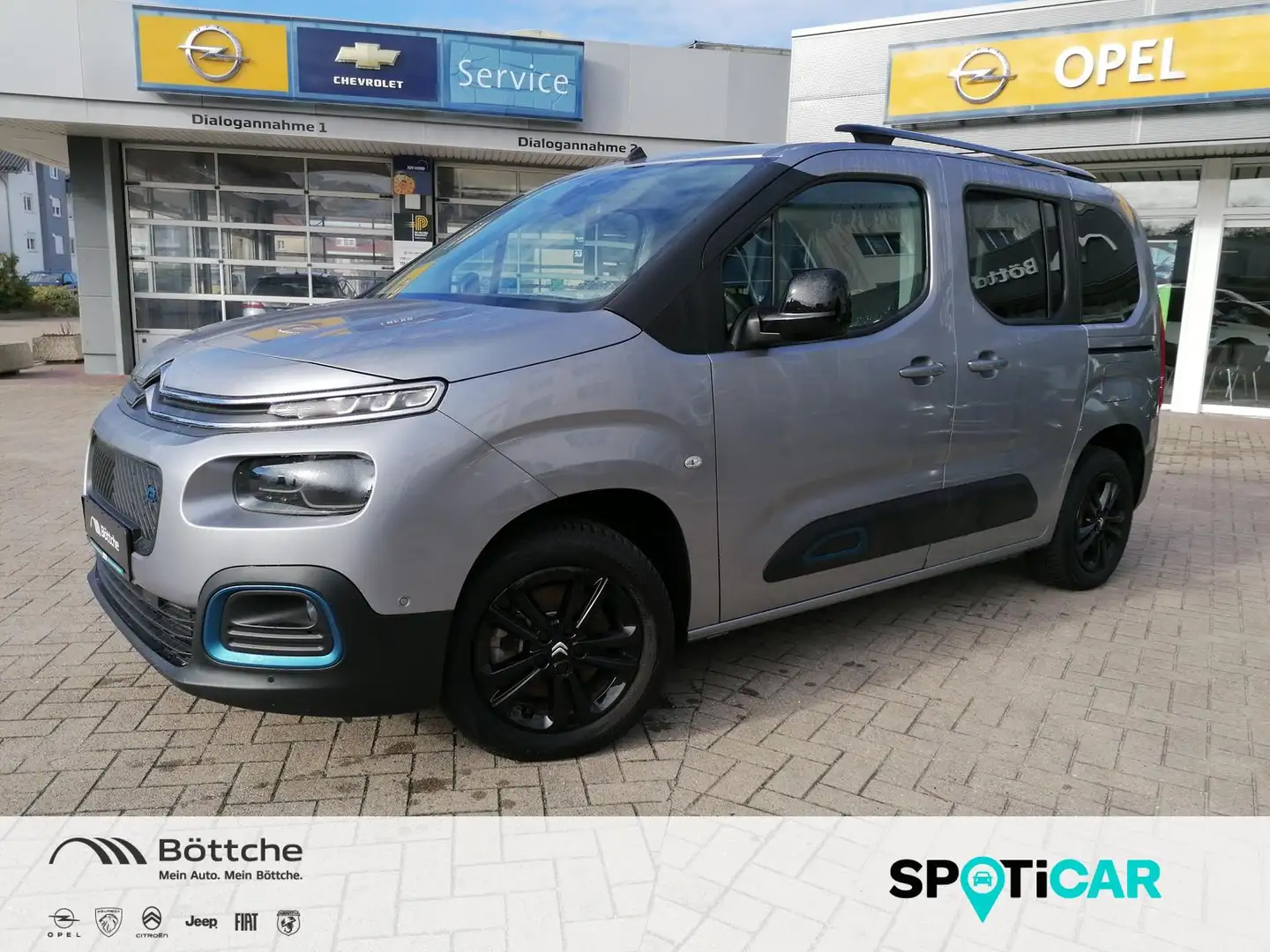 Citroen Berlingo -e Shine M 7Sitze/AT/Navi/Shz/180°Kamera/Klimaauto Grau - 1