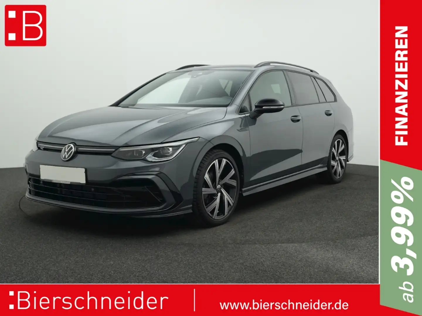 Volkswagen Golf Variant 8 1.5 eTSI DSG R-Line BLACK-STYLE NAVI LED ALU 18 Grau - 1