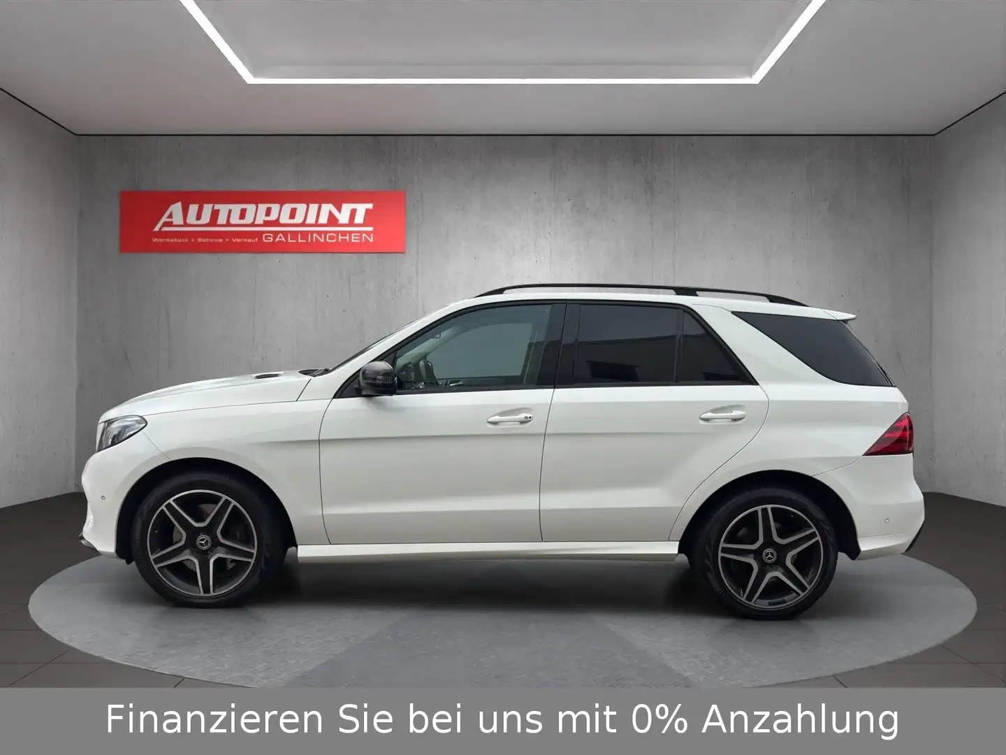 Mercedes-Benz GLE 500 4Matic AMG-Line Head Up mit Historie MB Bianco - 2