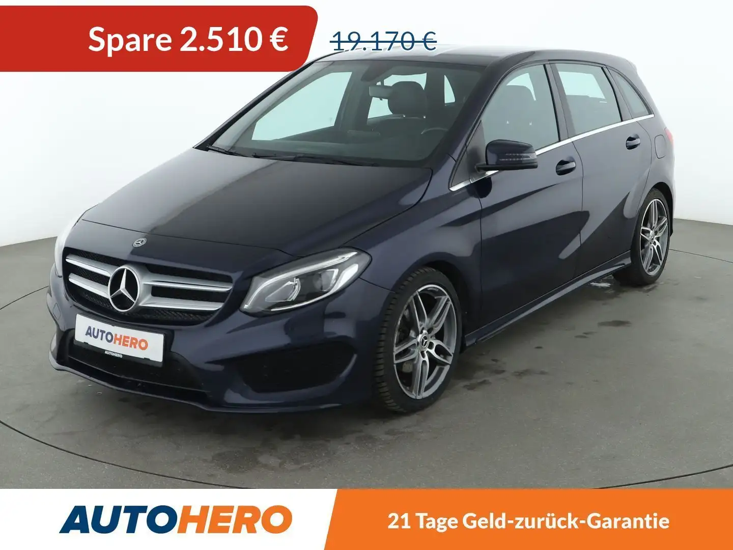 Mercedes-Benz B 180 AMG Line Aut.*CAM*LED*NAVI*TEMPO*SHZ*PDC*GARANTIE* Blau - 1