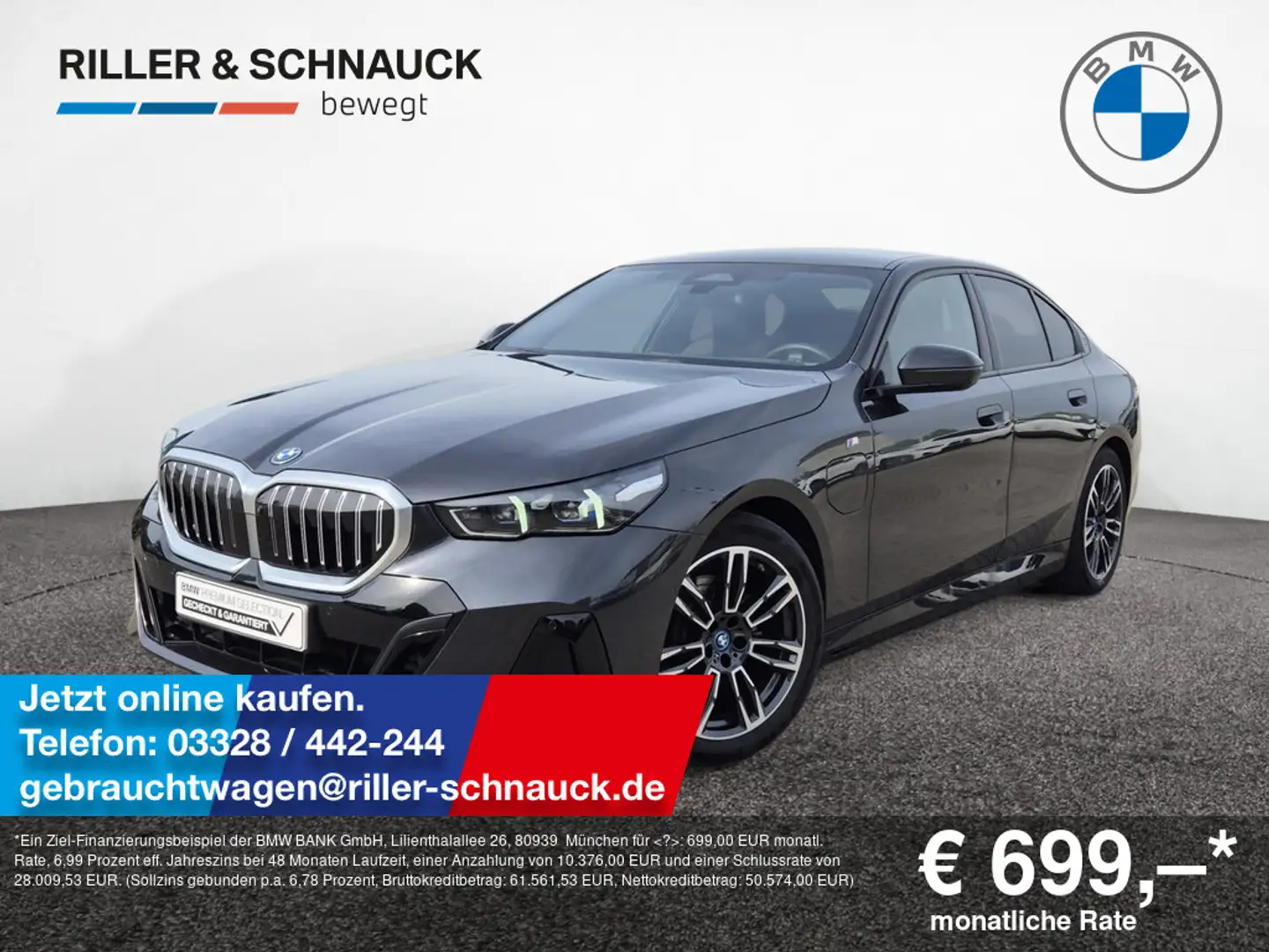 BMW 530 e M Sport PANO+ACC+HUD+SITZBELÜFTUNG siva - 1