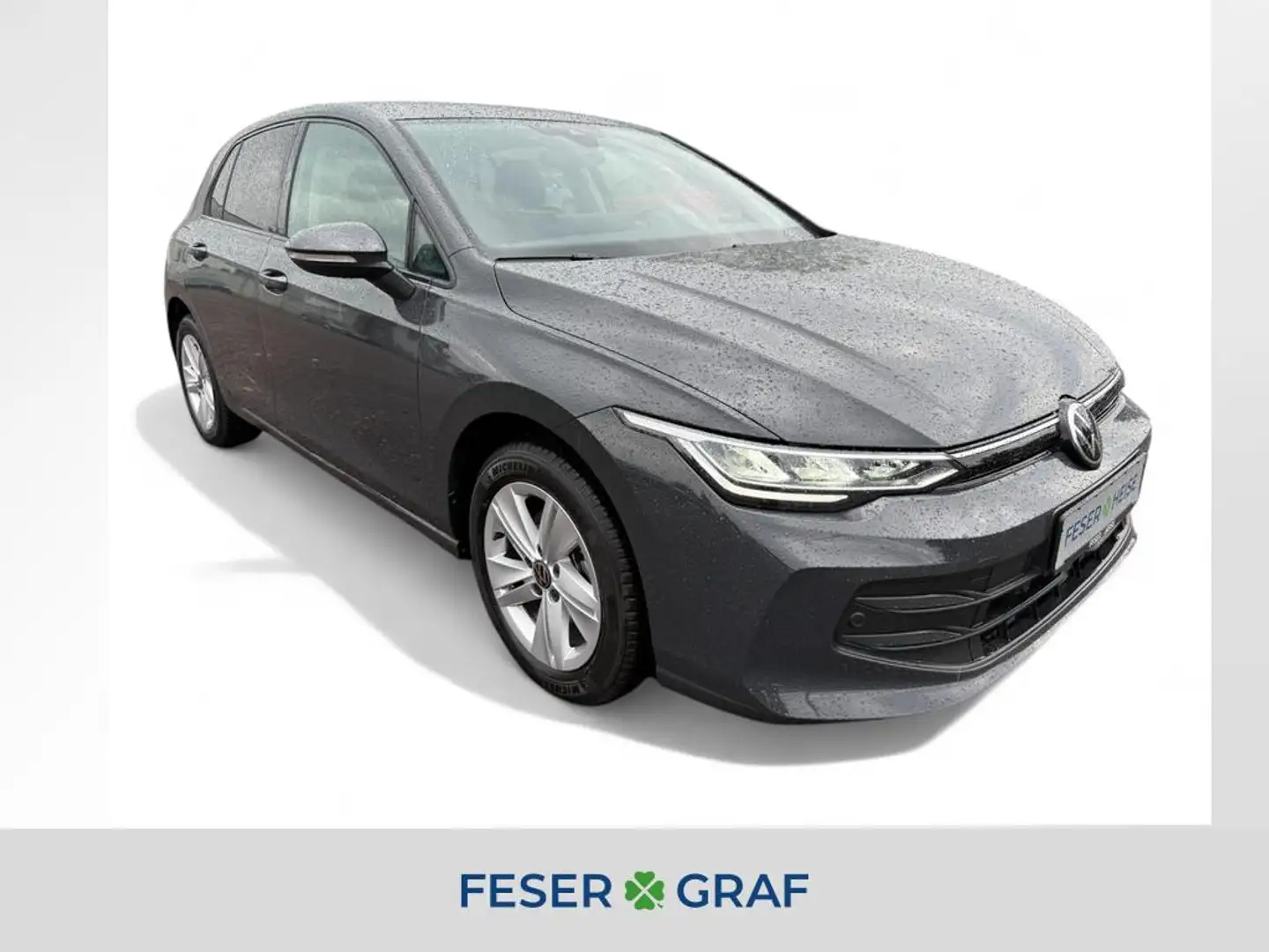Volkswagen Golf VIII Life 1.5 eTSI DSG/LED/Rear View/Sitz+Lenkradh Grau - 1