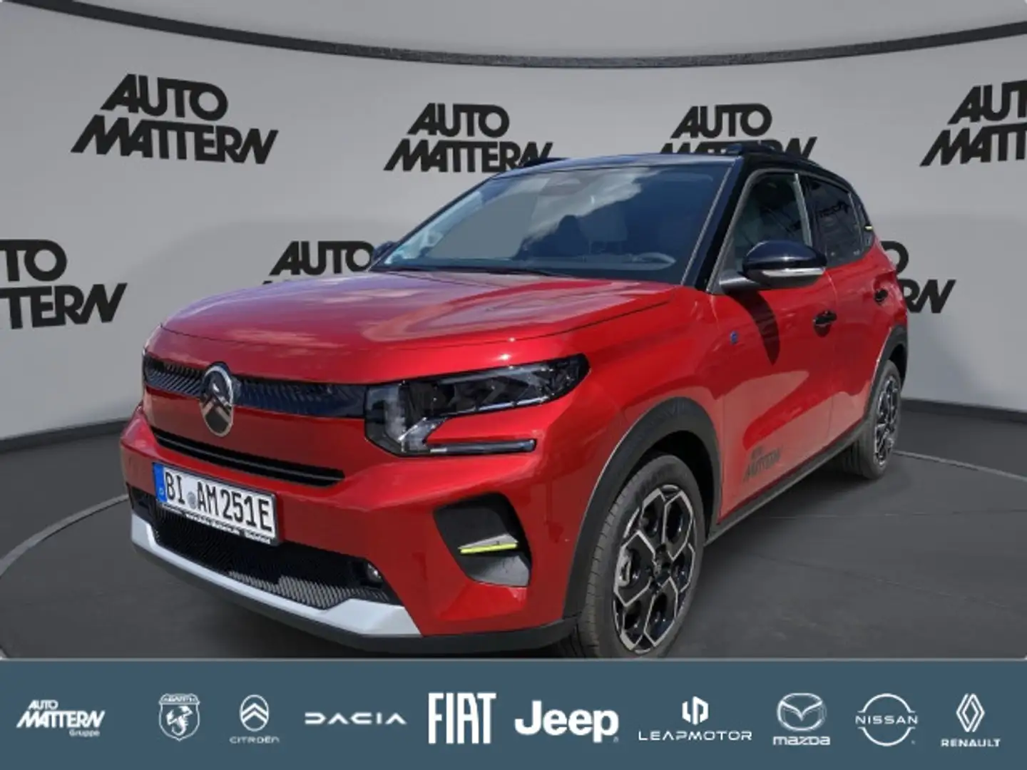 Citroen C3 e-Max Klimaaut.|SHZ|NAVI|LED|CarPlay|PDC Rot - 1