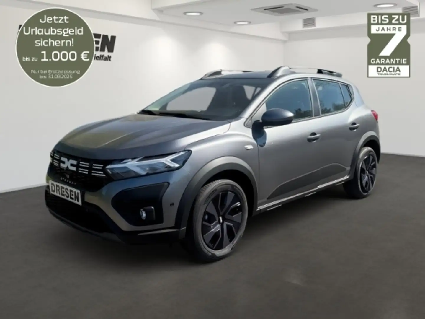 Dacia Sandero Stepway Expression TCe 90+LED+Klimaautom+Fahrerpro Gri - 1