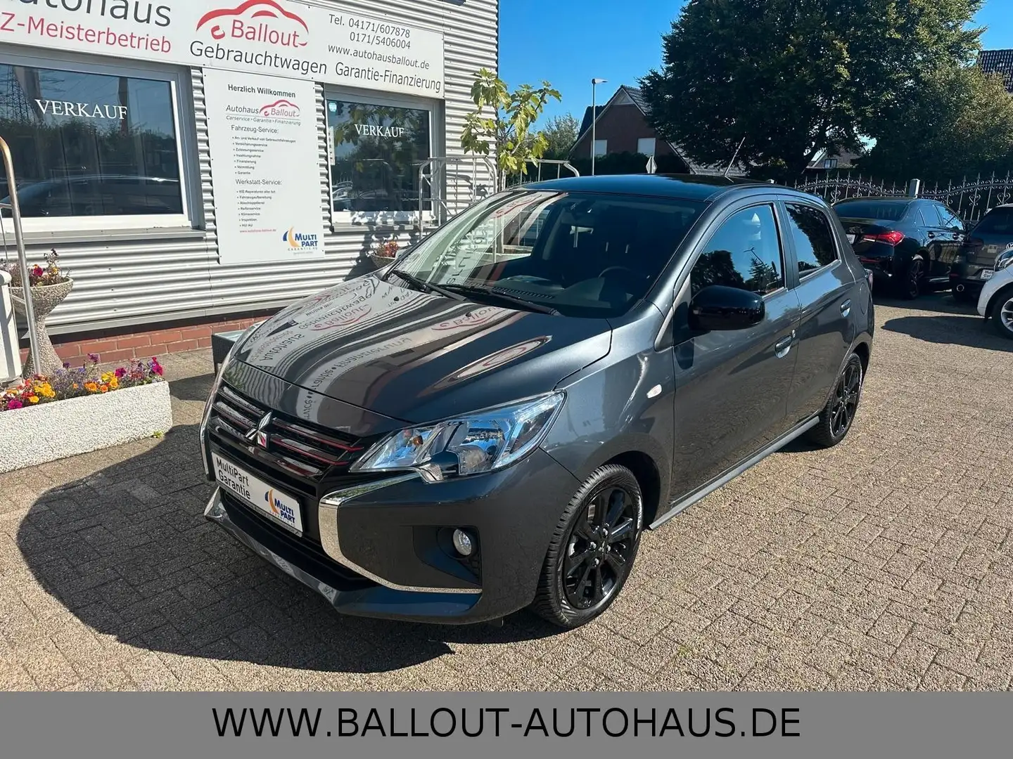 Mitsubishi Space Star + Black*1.HAND*KLIMA*TEMPO*EURO6*SHZ* Schwarz - 2