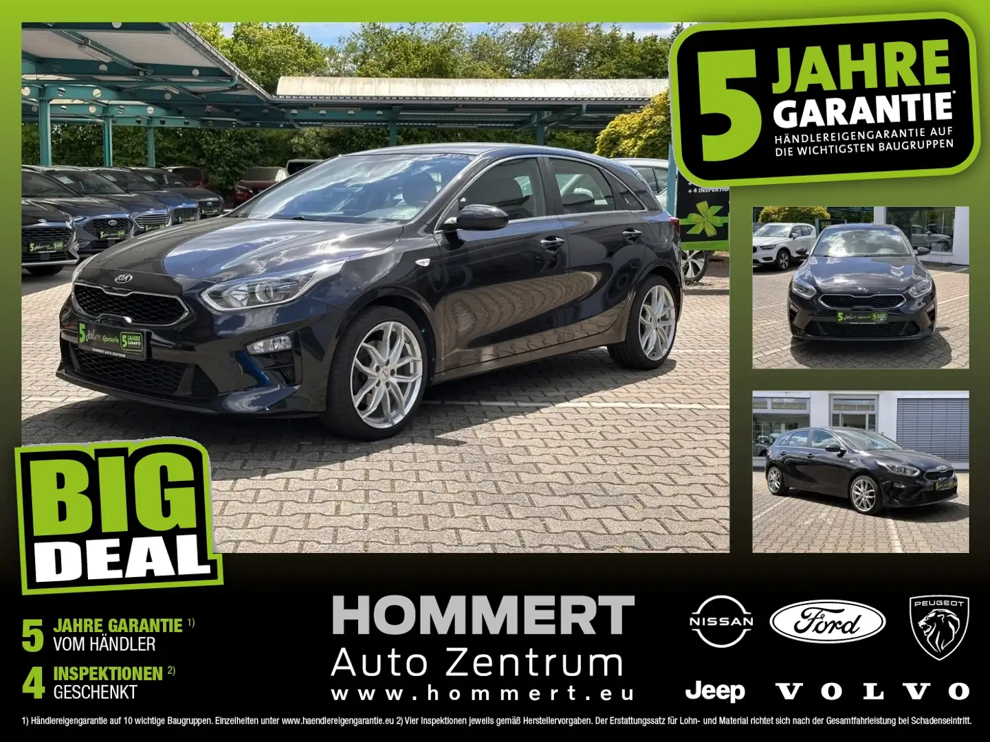 Kia Ceed / cee'd Ceed 1.4 T-GDI Vision *Navi*Kamera*Tempomat*LM* Чорний - 1