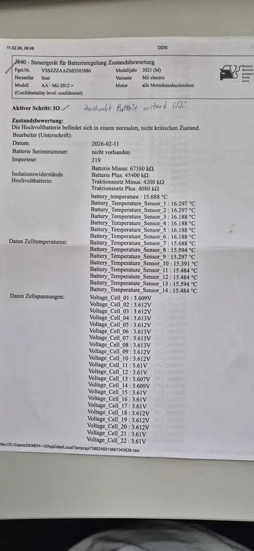 SEAT Mii Mii electric 36,8kWh Schwarz - 2