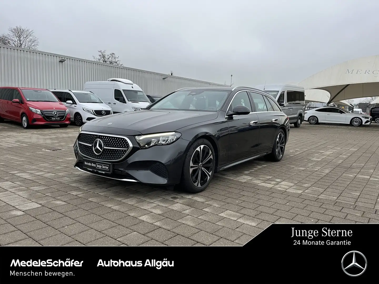 Mercedes-Benz E 220 E 220 T d Avantgarde 19" AHK Distronic Pano LED Grau - 1