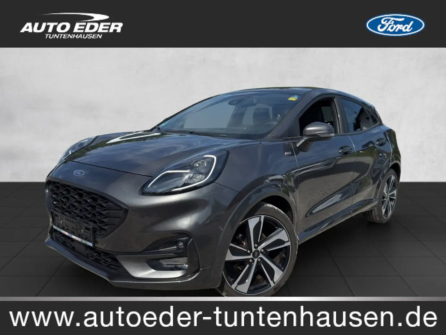 Ford Puma Hybrid ST-Line X Bluetooth Navi LED Klima Grijs - 1