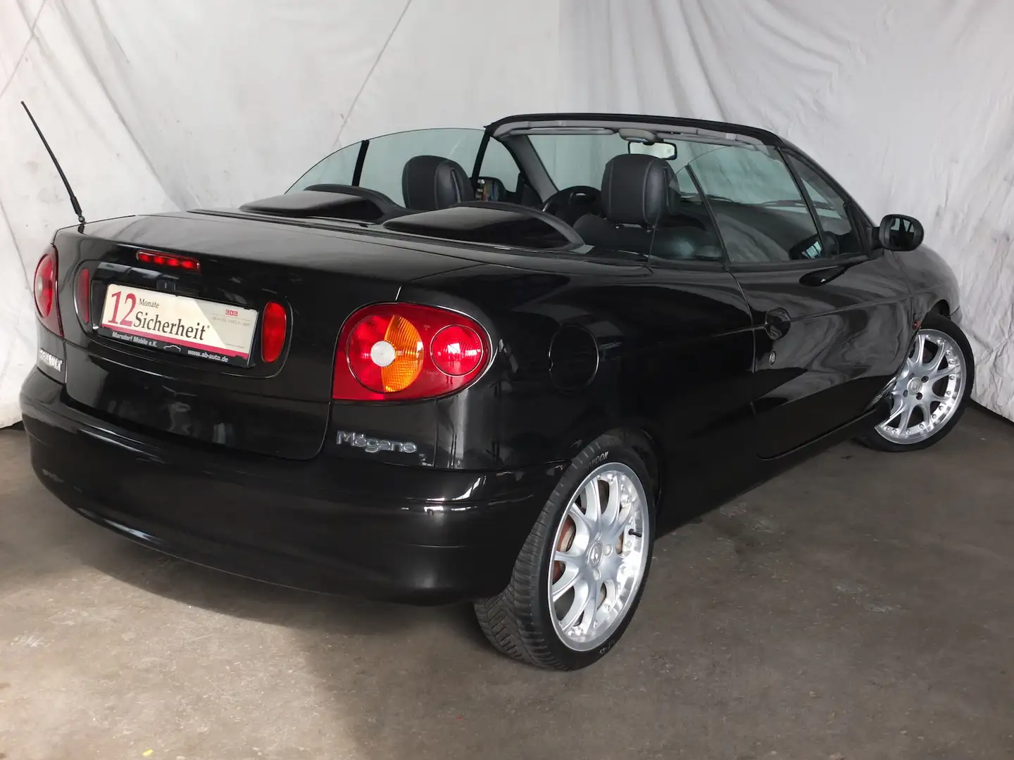 Renault Megane 1.6 16V PRIVILEGE 1.HAND LEDER KLIMAANLAGE Noir - 2