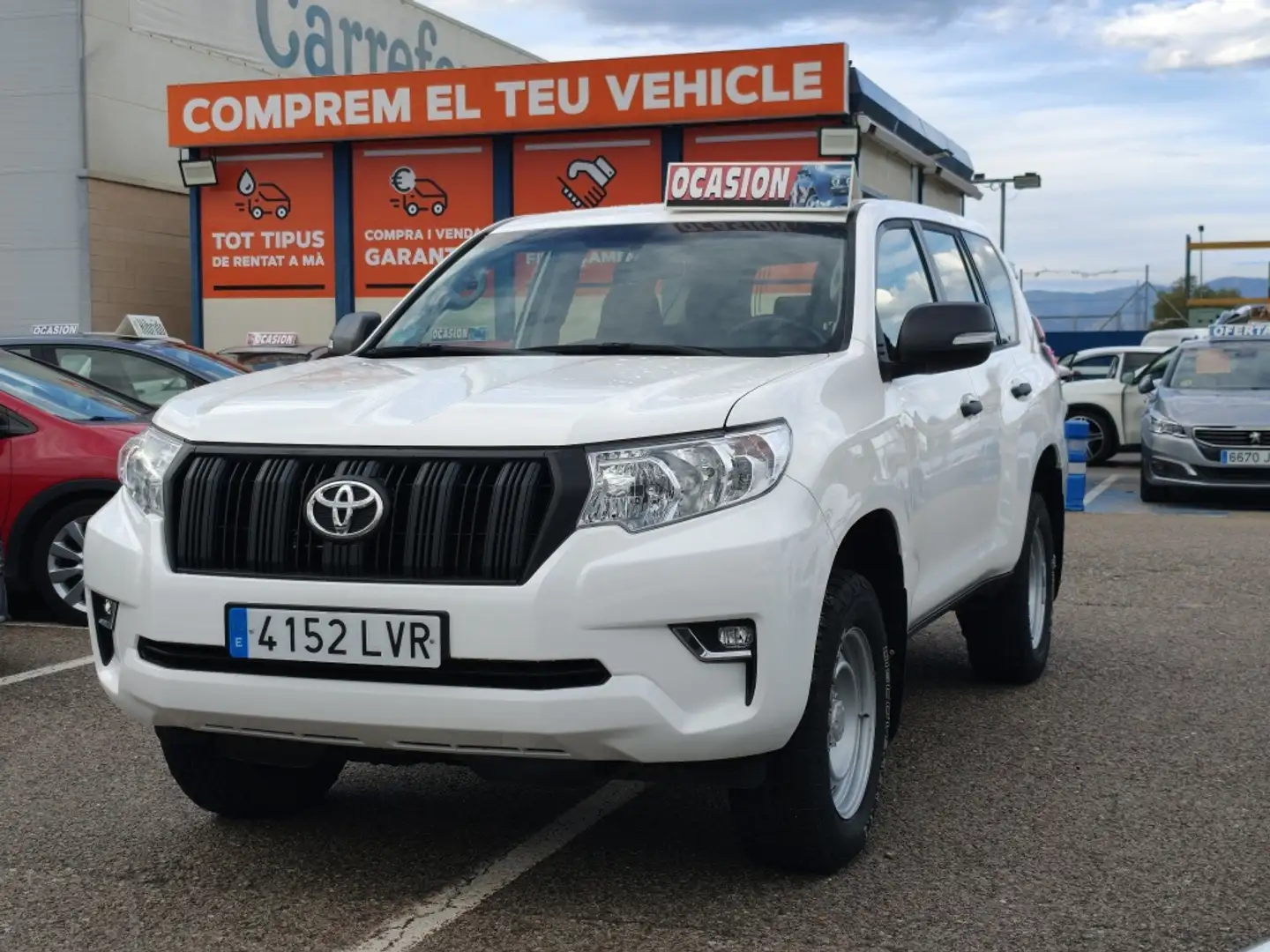 Toyota Land Cruiser D-4D GX 7 plazas Blanco - 1