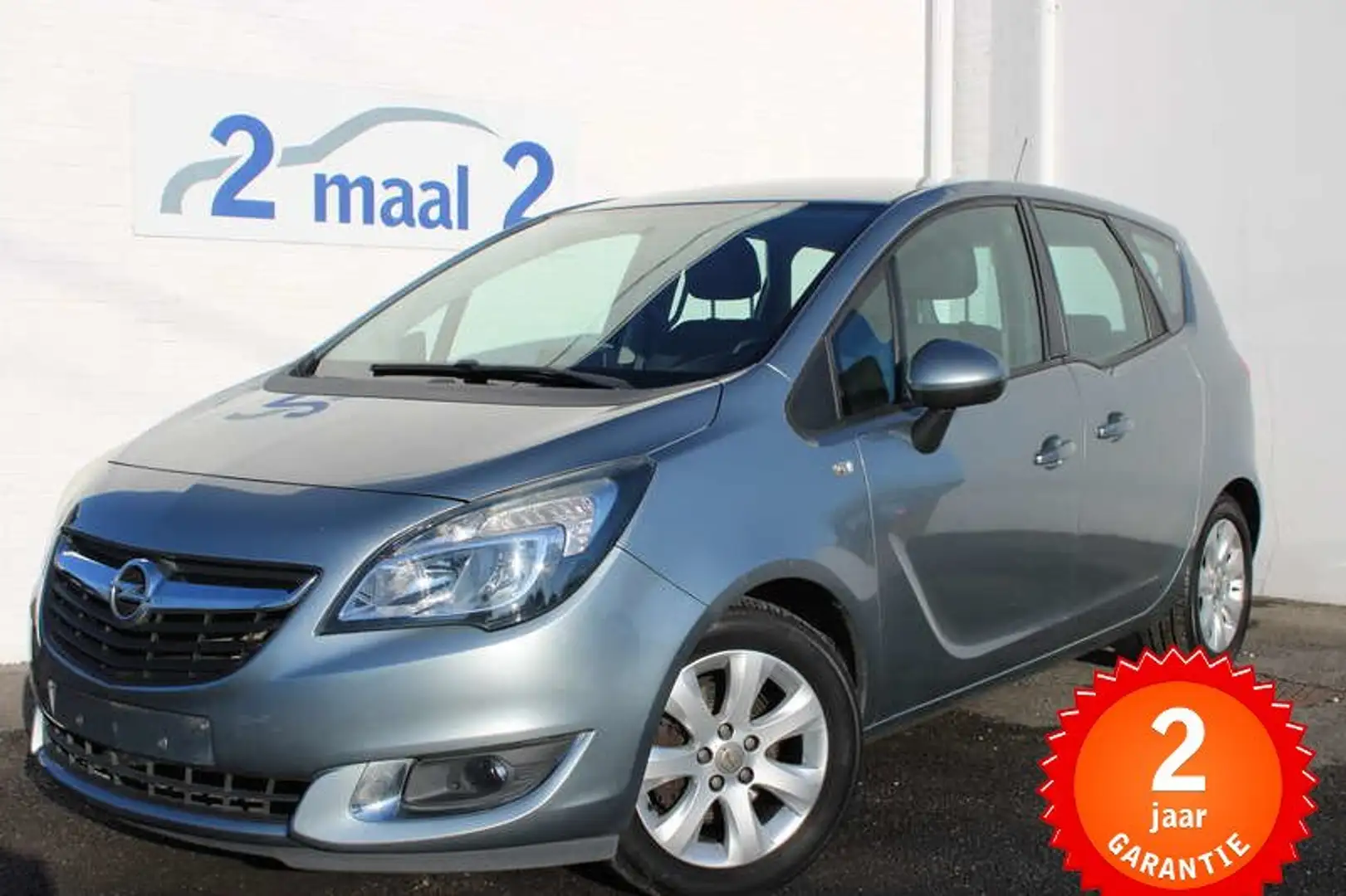Opel Meriva Airco/Cruise 2 JAAR garantie=UNIEK in België Blauw - 1