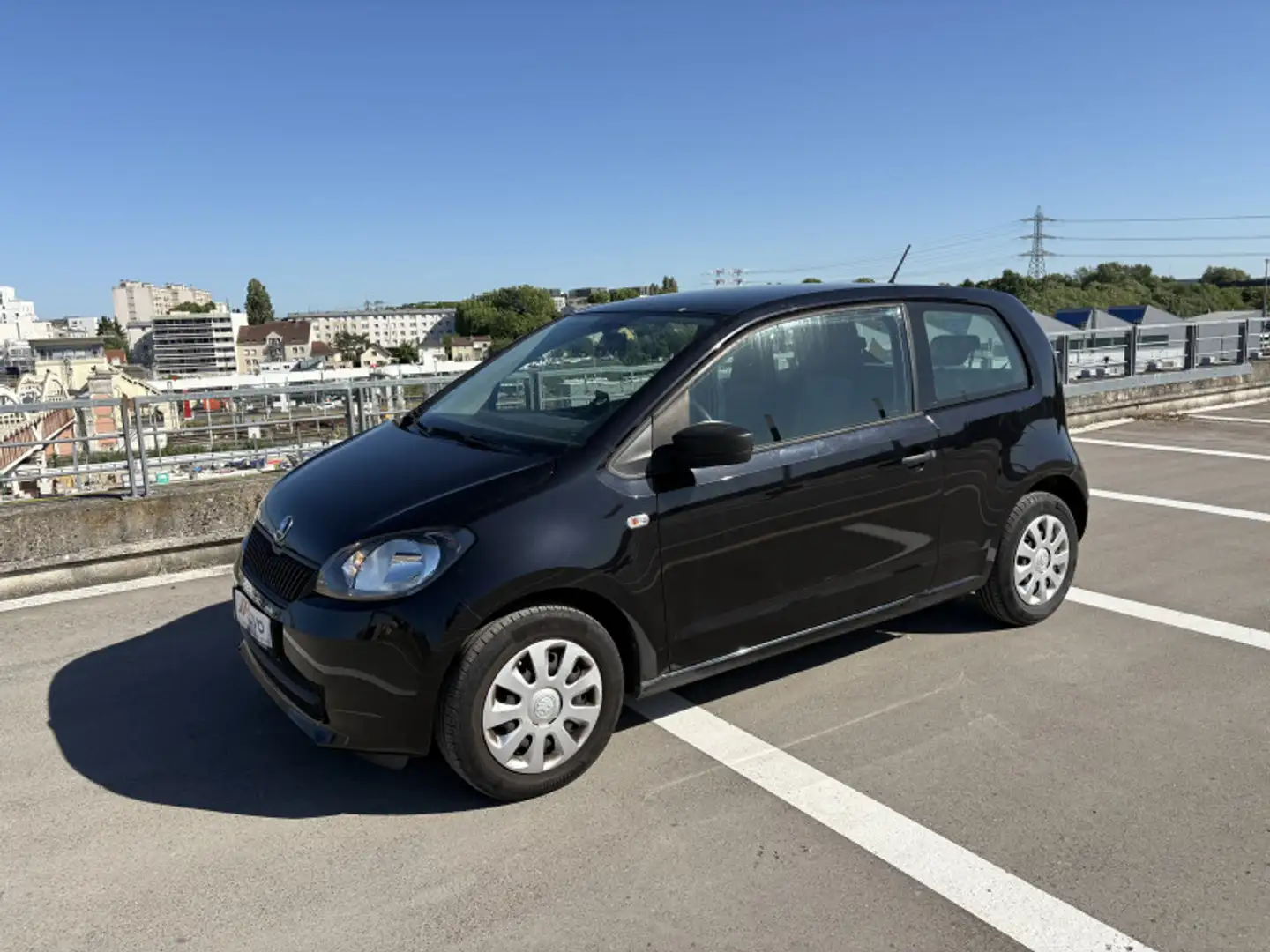 Skoda Citigo 1.0 MPI 60CH TOUR DE FRANCE 3P Noir - 1