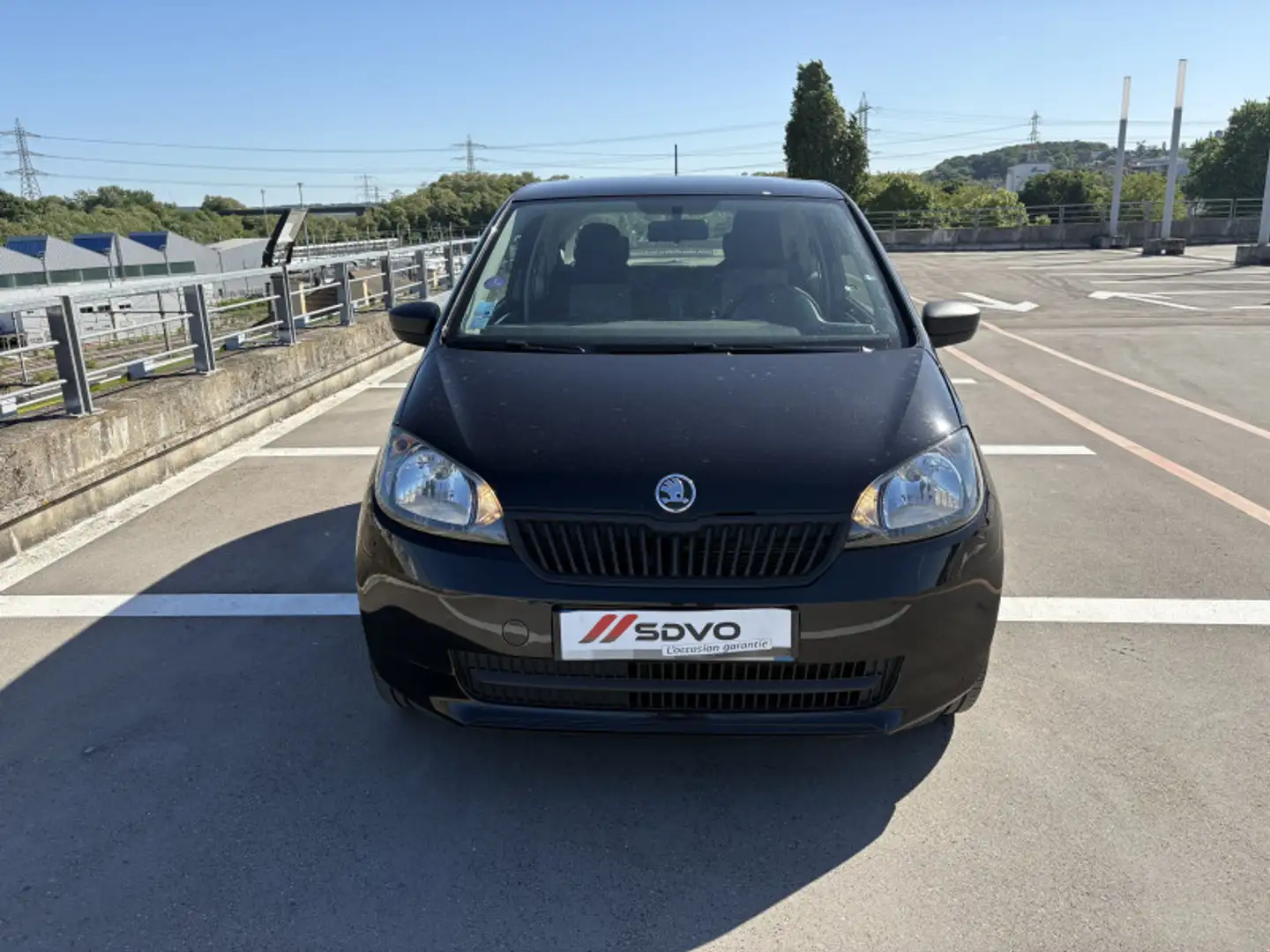Skoda Citigo 1.0 MPI 60CH TOUR DE FRANCE 3P Noir - 2