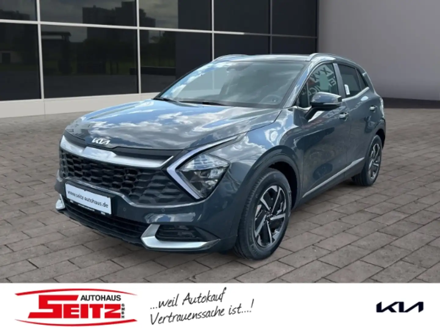 Kia Sportage Vision Komfort-Paket 1.6 CRDi AT Navi LED DAB PDC Grijs - 1